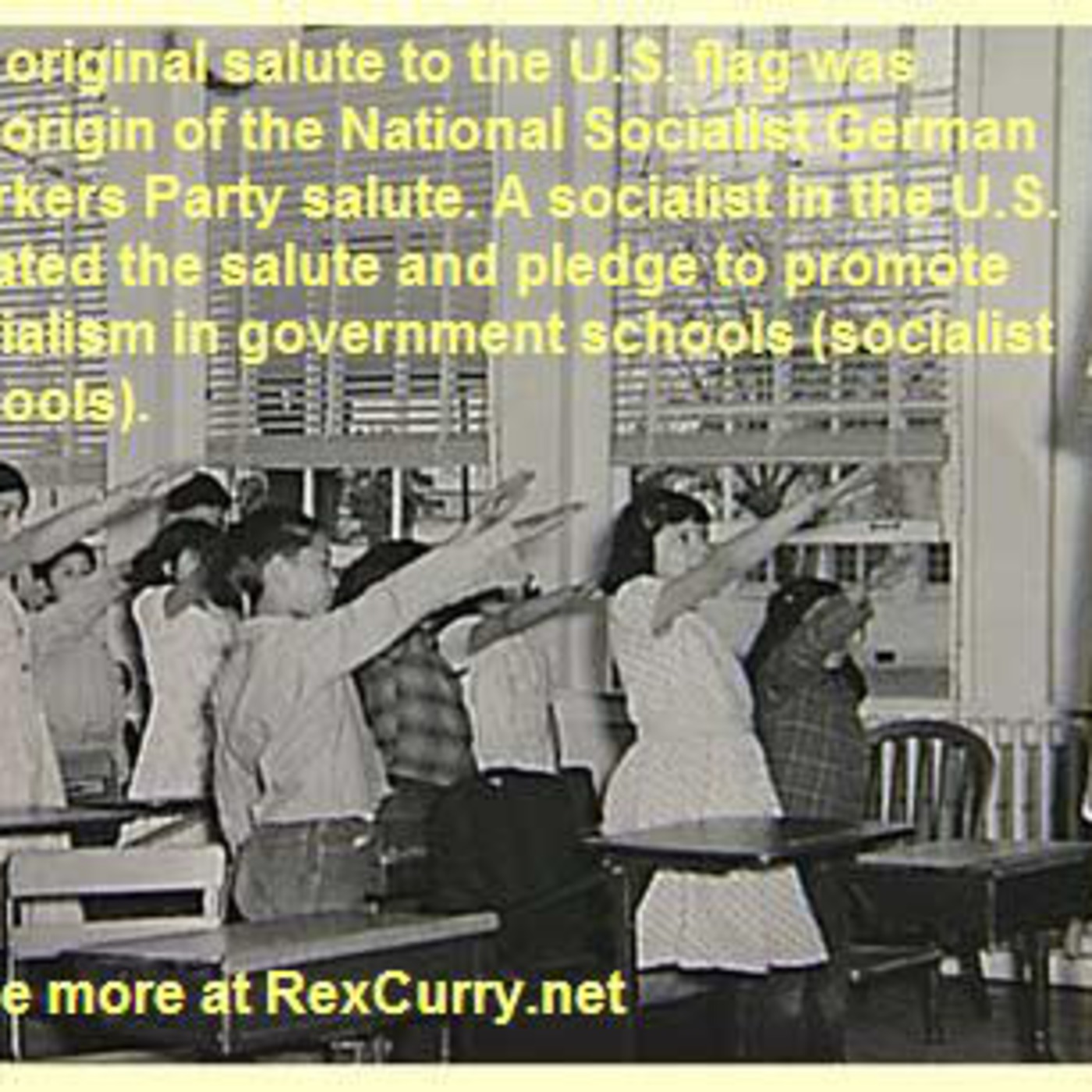 Pledging allegiance in school: fascists, socialists, nazis, stalin, mao, hitler? HELP !!