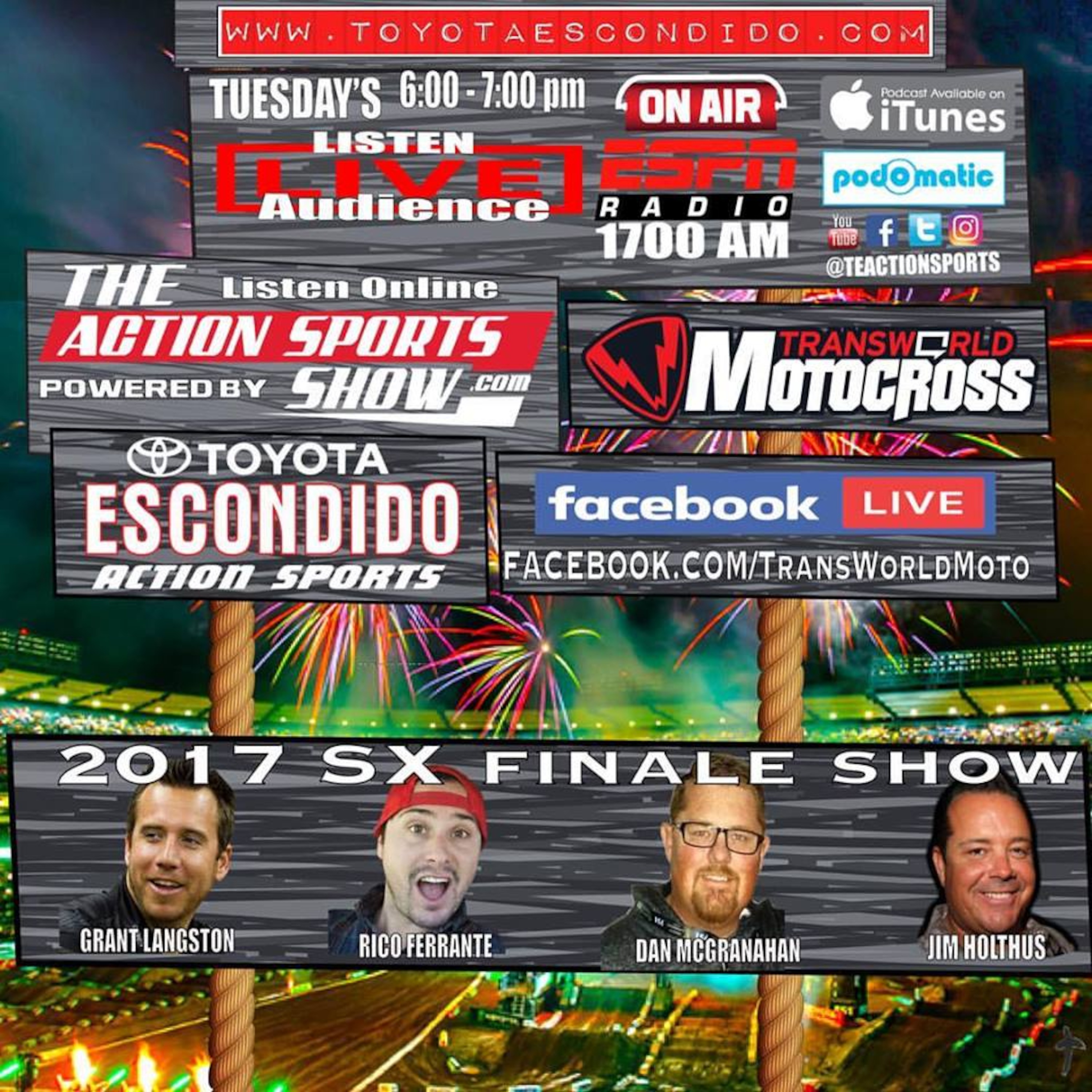 2017 Supercross Finally show