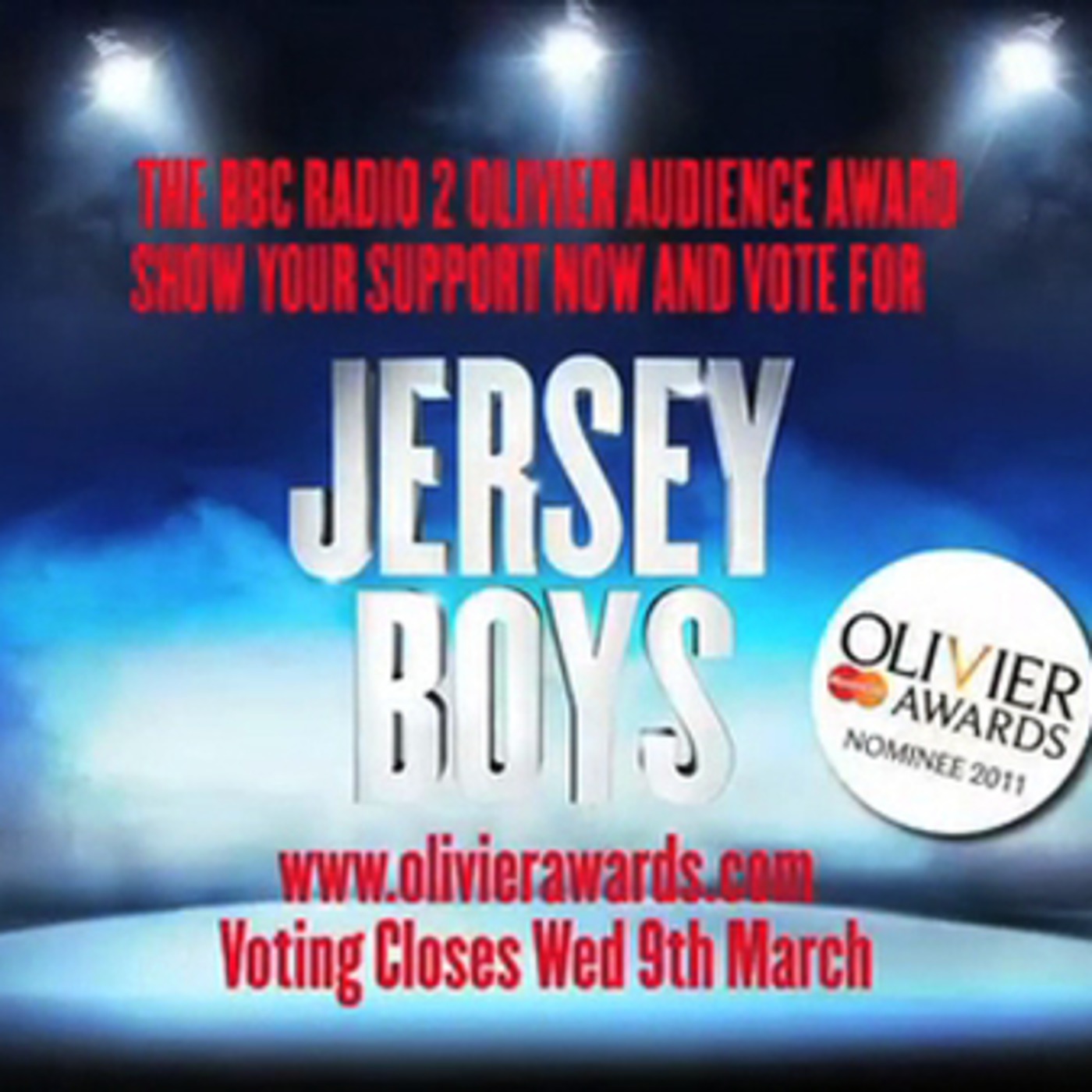Jersey Boys needs your vote!