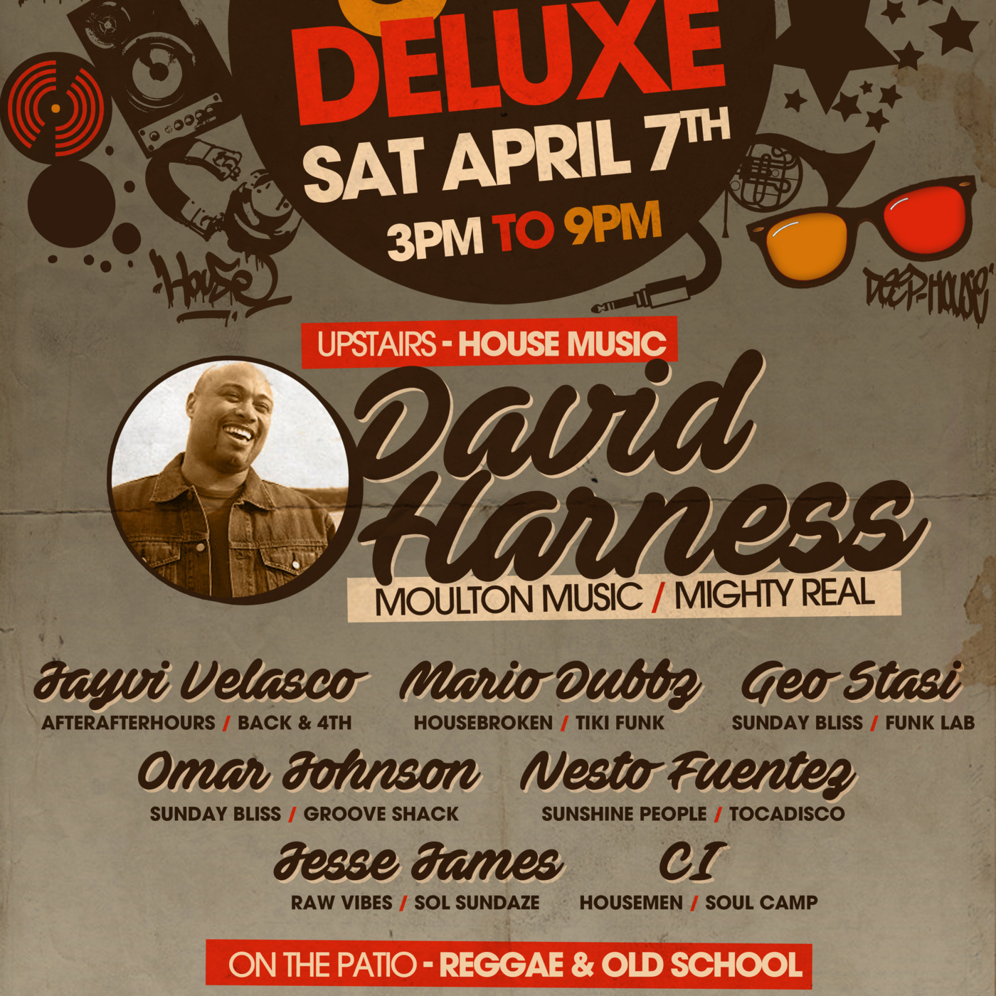 April 2018 DJ Theo's Soulful San Francisco House Sessions episode artwork