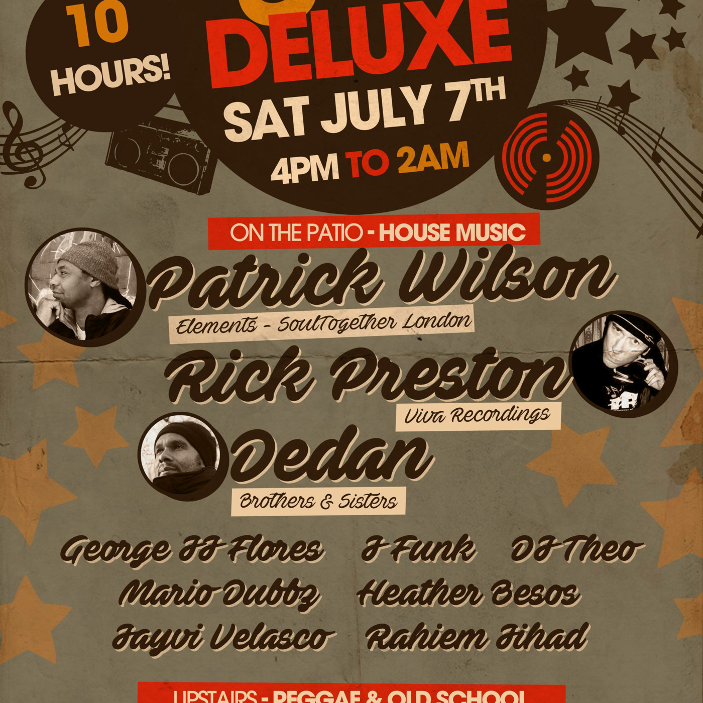 July 2018 DJ Theo's Soulful San Francisco House Sessions episode artwork