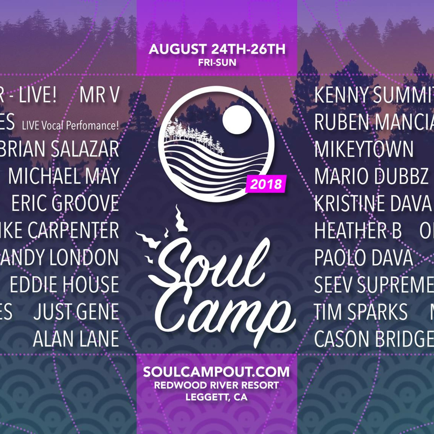 August 2018 DJ Theo's Soulful San Francisco House Sessions episode artwork
