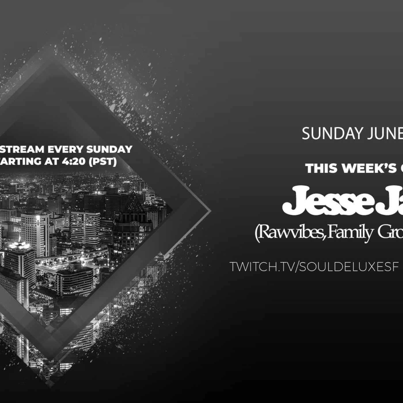 Episode 112: June 27, 2021 Soul Deluxe SF with DJ Theo & Jesse James episode artwork