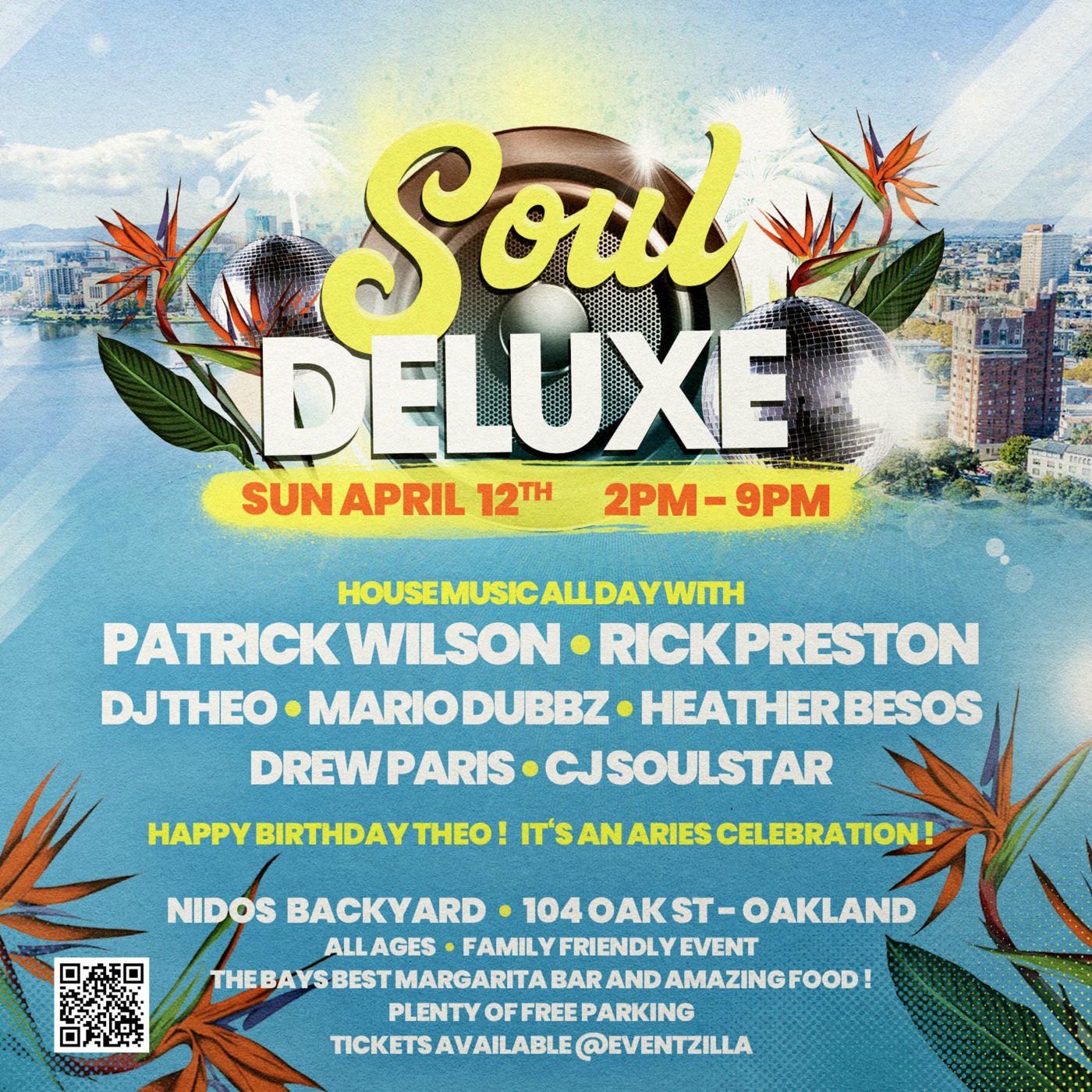 Episode 156: April 2026 DJ Theo Soul Deluxe SF episode artwork