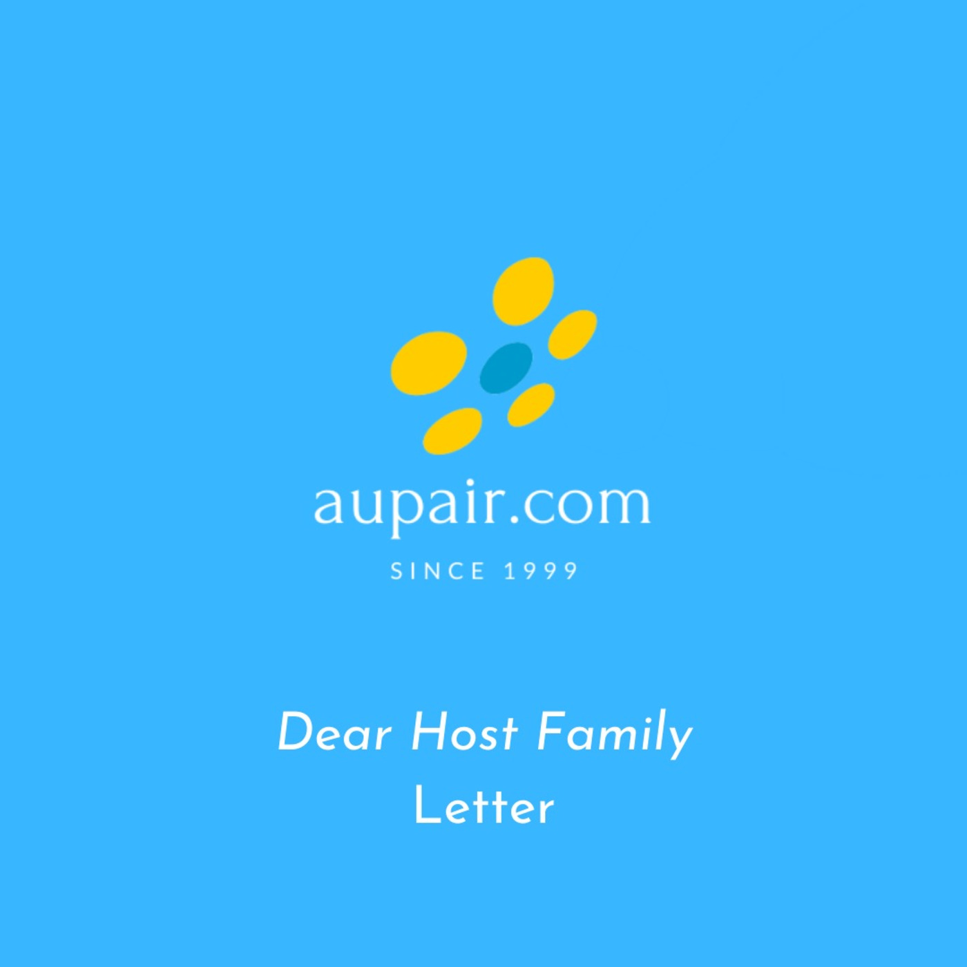 Letter to the Host Family