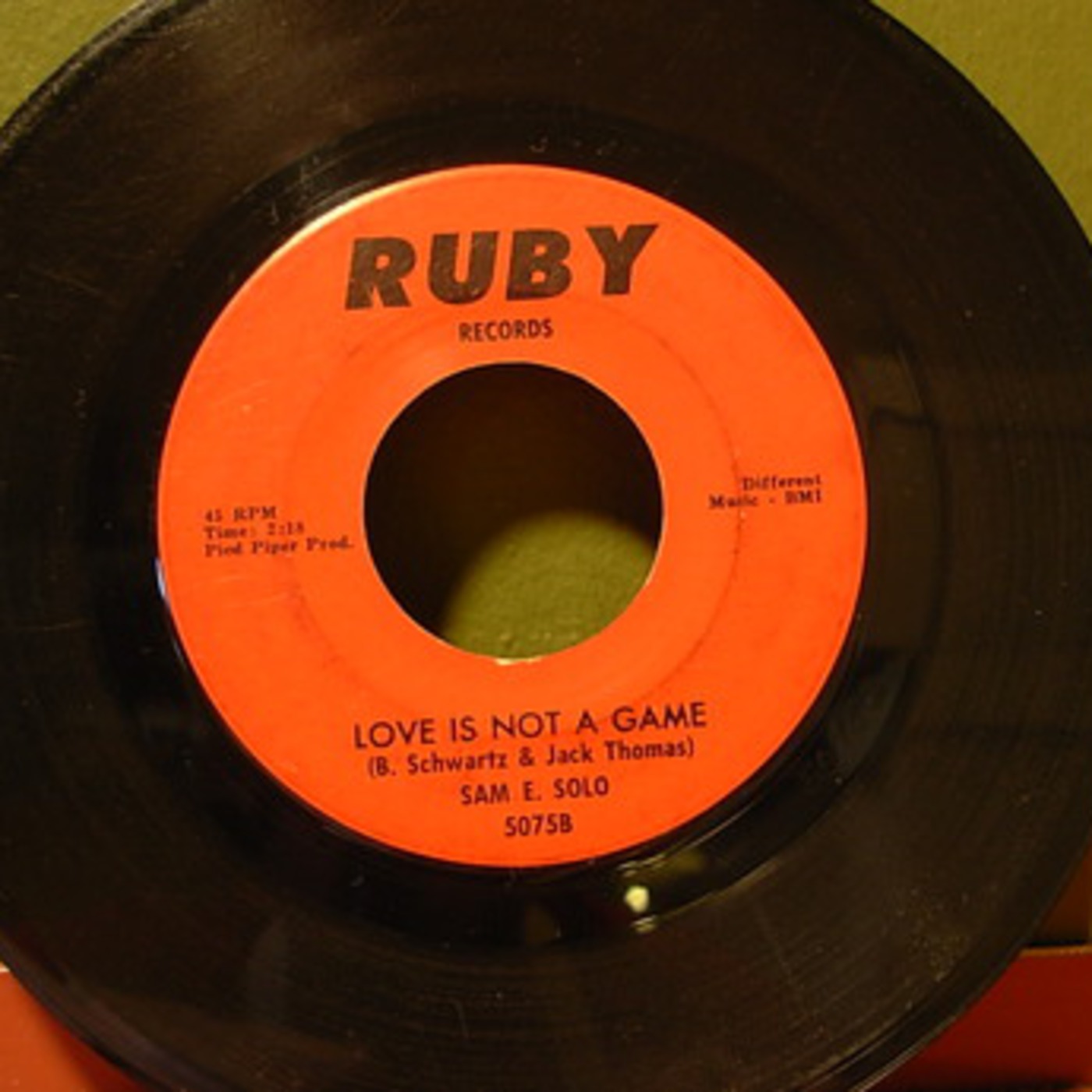 sam e. solo - love is not a game / tears keep falling episode artwork