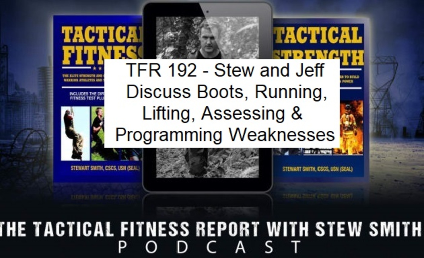 Episode 197: TFR 192 - Running in Boots, Adding Weights, Programming to Fix Weaknesses