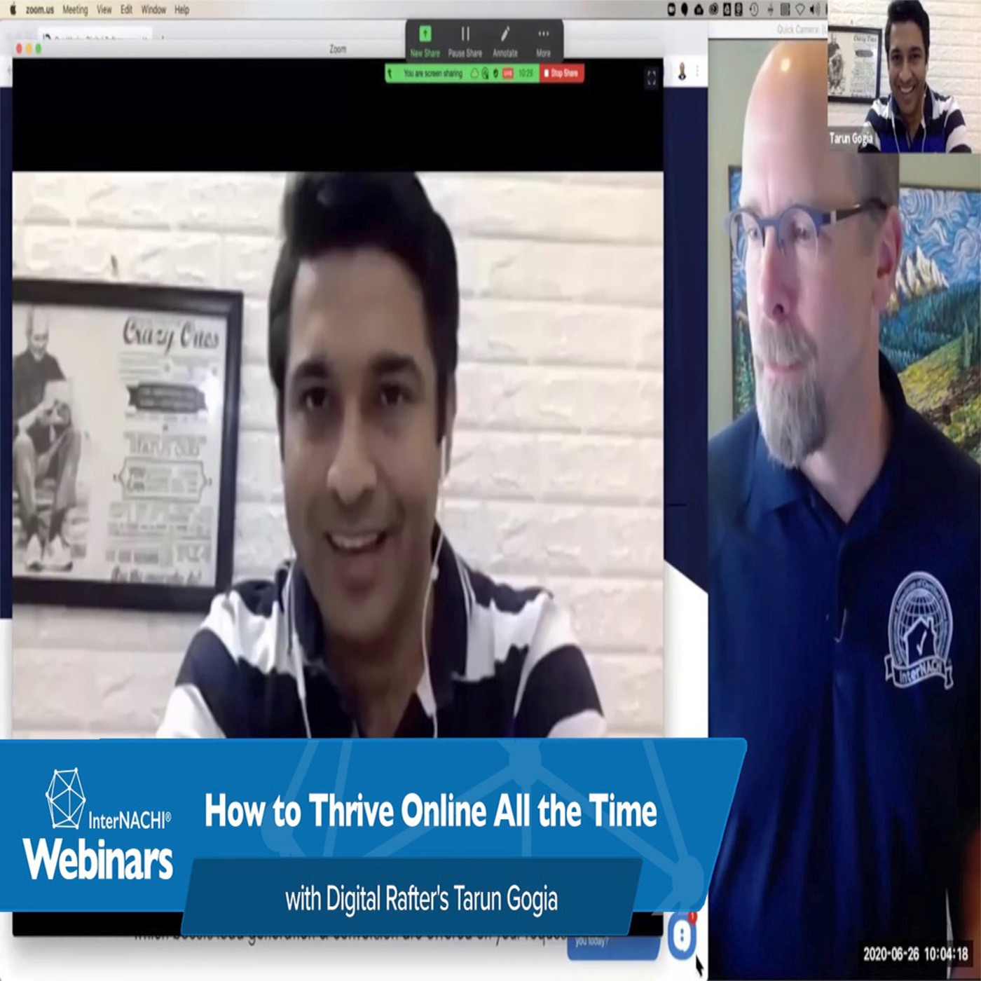 165. How to Thrive Online All the Time with Digital Rafter's Tarun Gogia