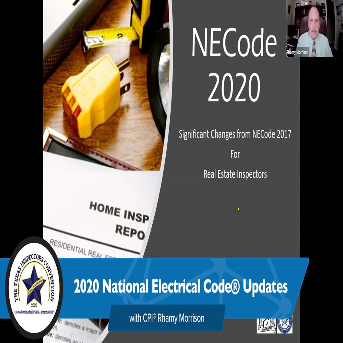 182. 2020 National Electrical Code® Updates at the Texas Inspectors Convention 2020