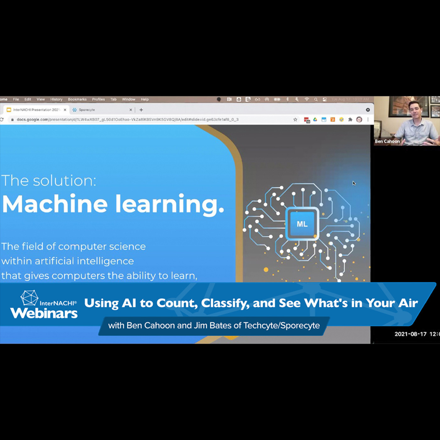 Episode 248: Using AI to Count, Classify, and See What's in Your Air with Techcyte/Sporecyte