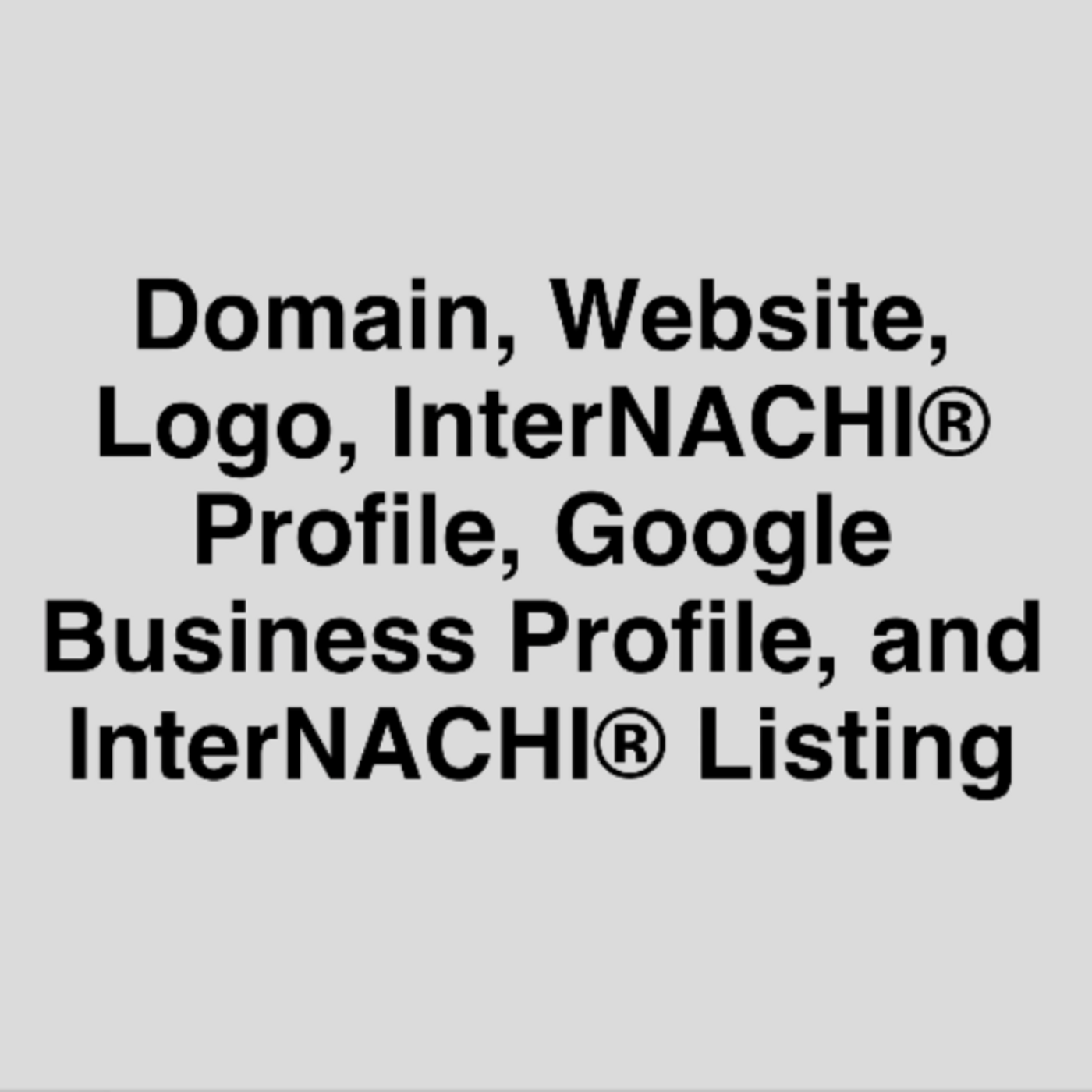 Episode 341: Domain, Website Logo, InterNACHI Profile, Google Business Profile, and InterNACHI Listing