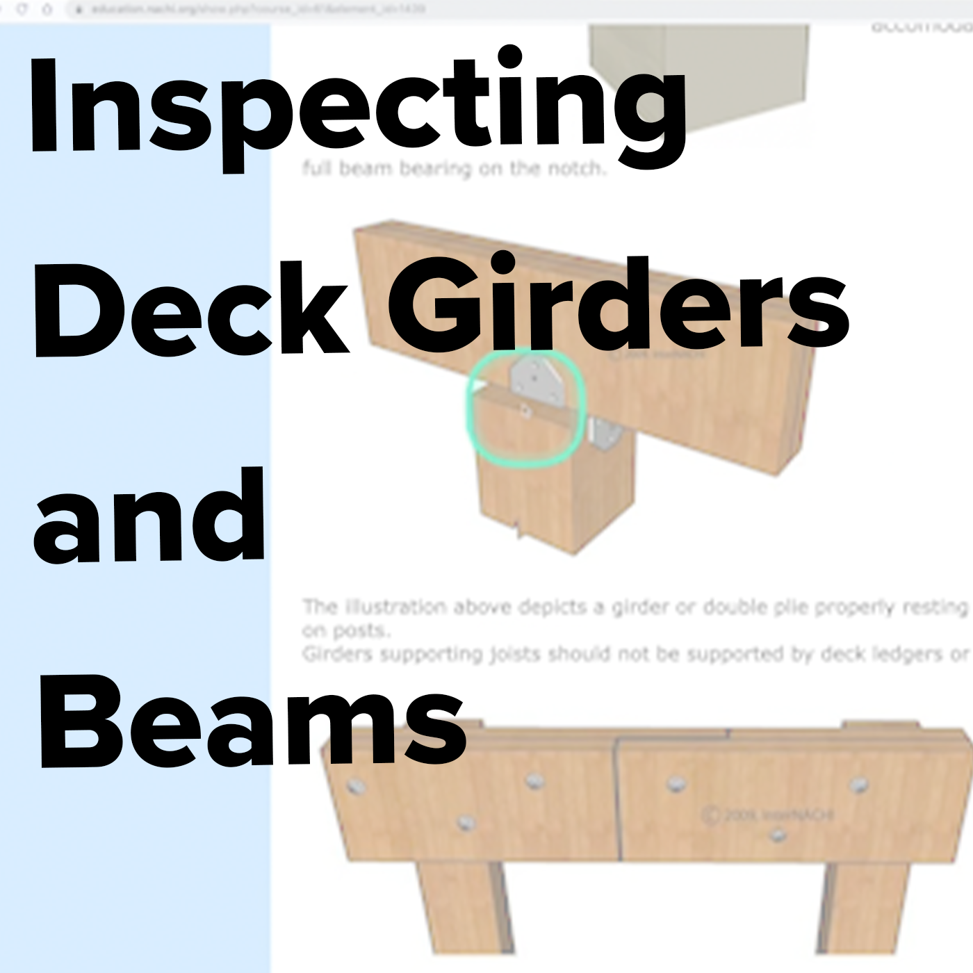 Episode 369: Inspecting Deck Girders and Beams