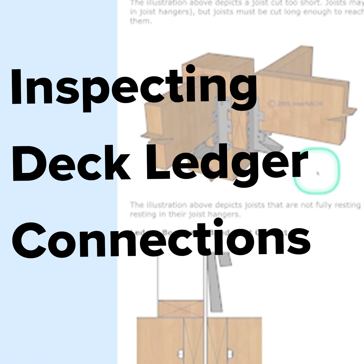 Episode 370: Inspecting Deck Ledger Connections