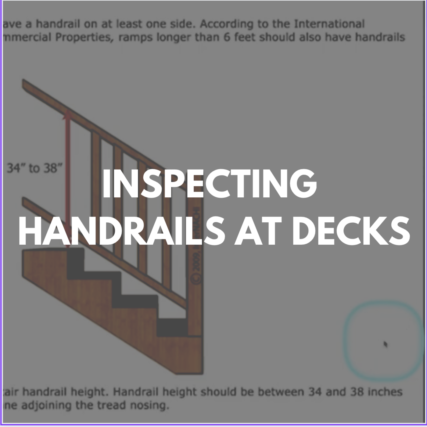 Episode 381: Inspecting Handrails at Decks