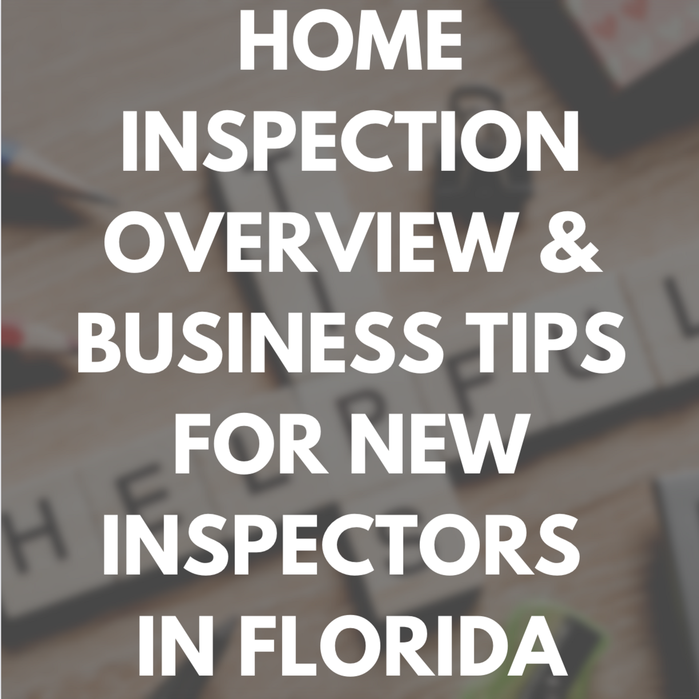Episode 412: Home Inspection Overview & Business Tips for New Inspectors in Florida