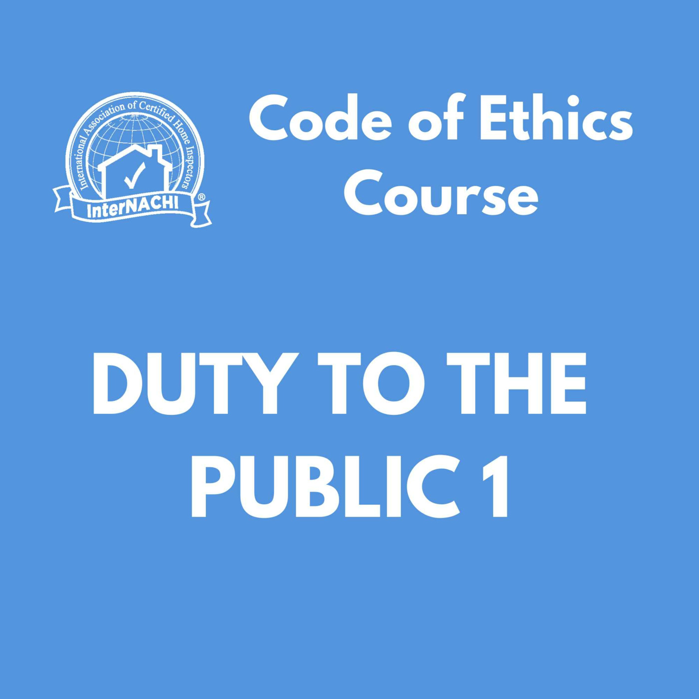 Episode 433: Duty to the Public 1: Code of Ethics Course