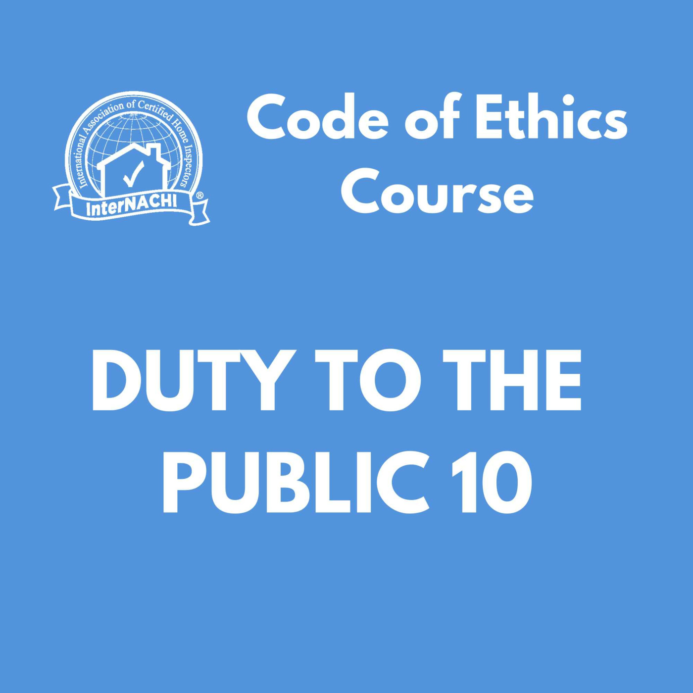 Episode 442: Duty to the Public 10: Code of Ethics Course