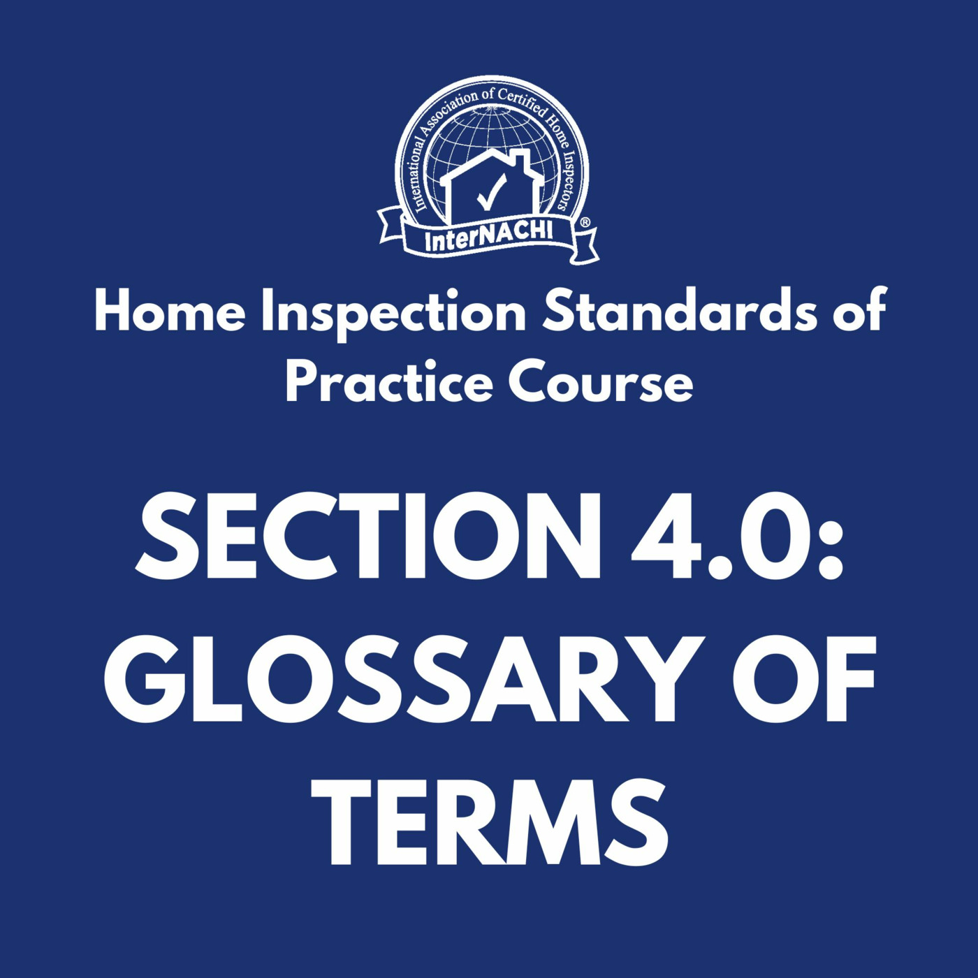 Episode 481: Glossary of Terms of a Home Inspection