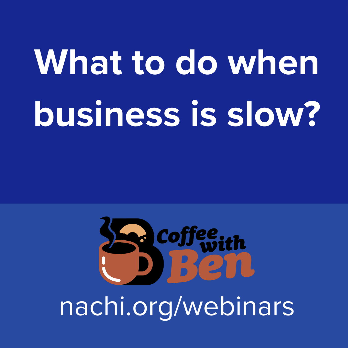 Episode 522: What to do when business is slow?