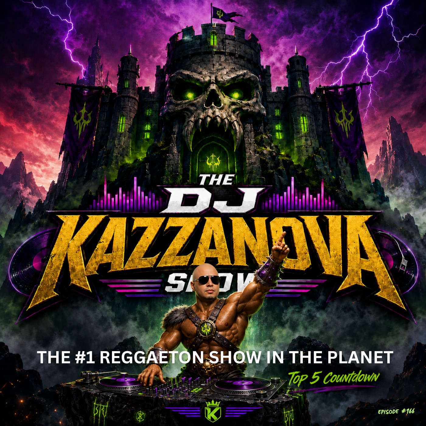 Episode 167: THE DJ KAZZANOVA SHOW #166 episode artwork