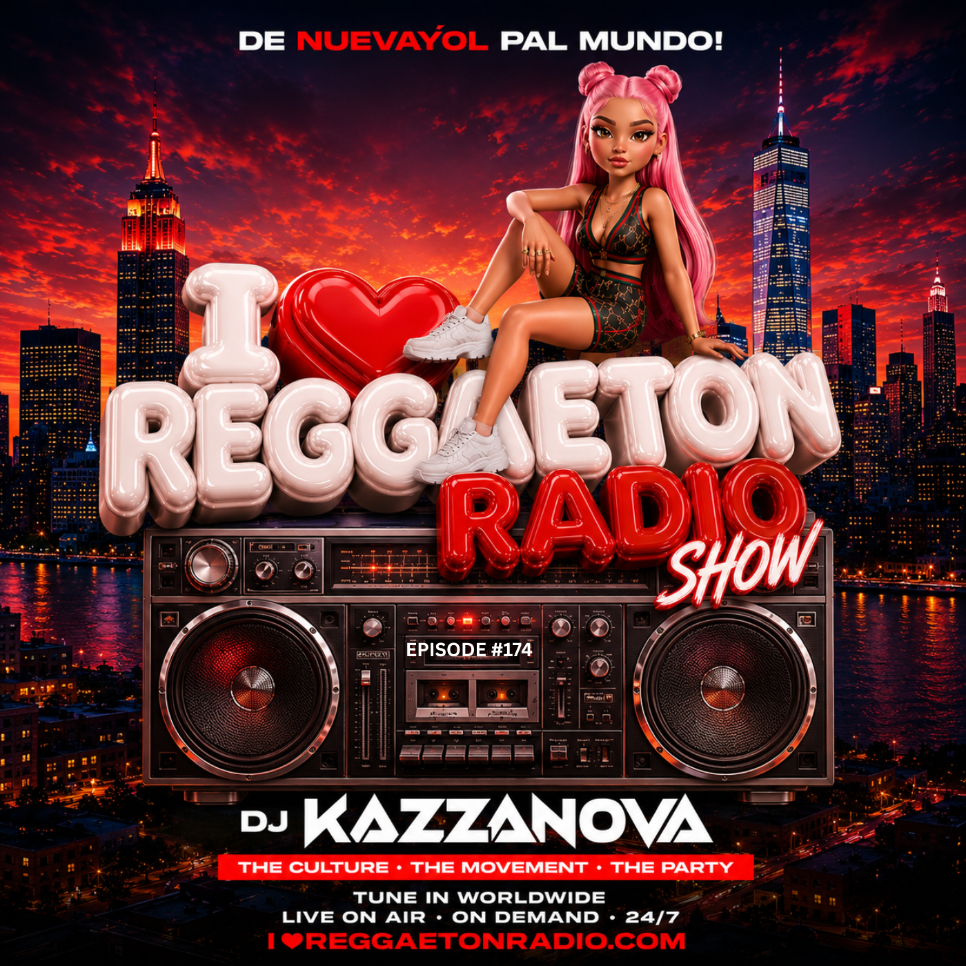 Episode 175: The DJ Kazzanova Show #174 episode artwork