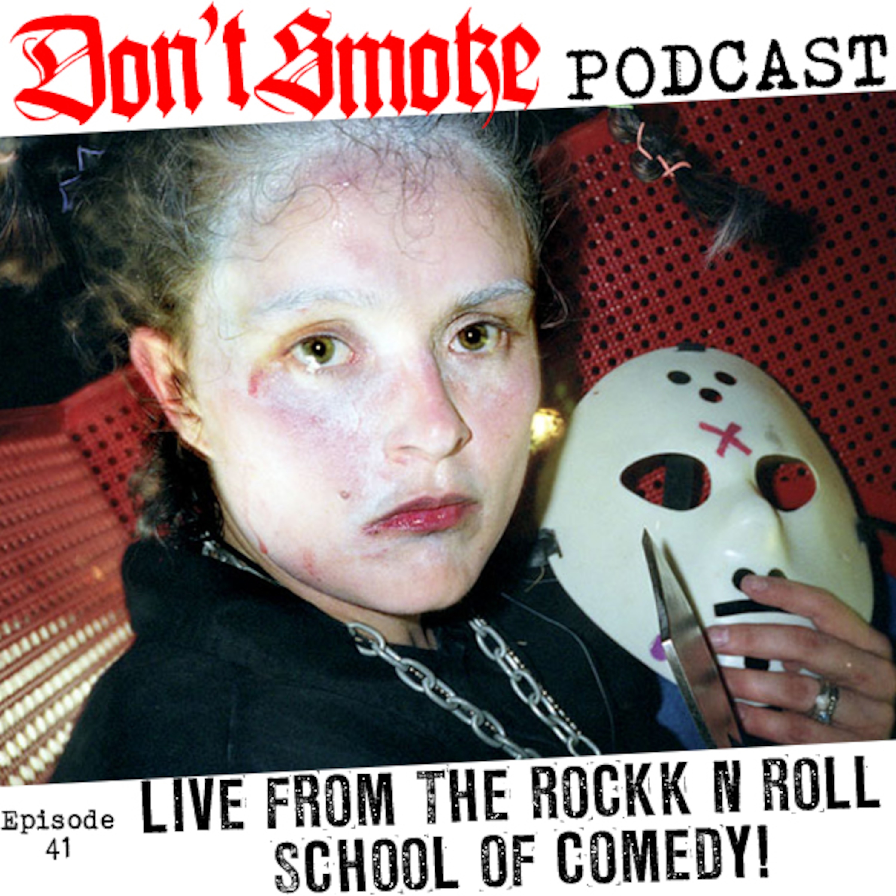 Episode 41: Live at the Rock N Roll School of Comedy! (9 Mins) episode artwork