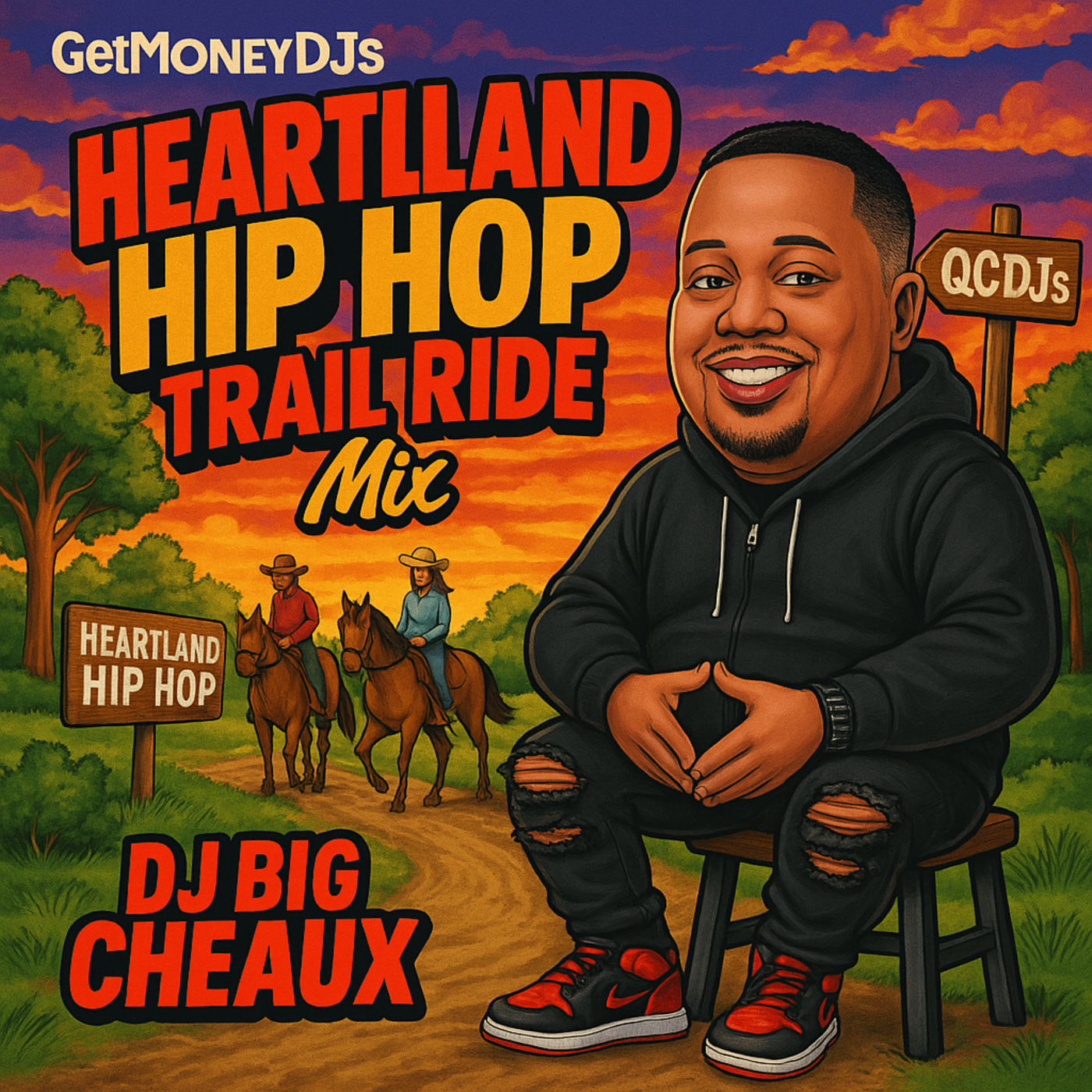 Episode 105: HEARTLAND HIP HOP TRAIL RIDE Mix hosted by QC DJ BIG CHEAUX