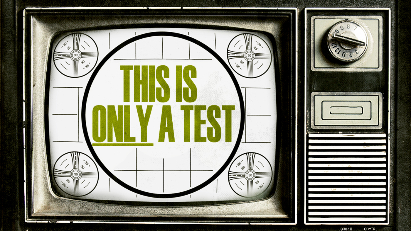 This is only a test (8/3/2014) episode artwork