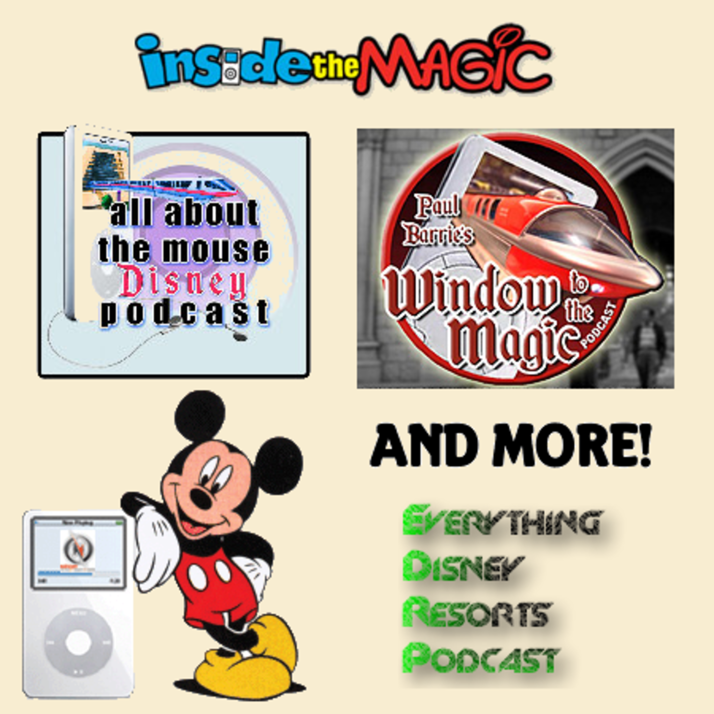 EDRP #131- Our Favorite Disney Podcasts episode artwork