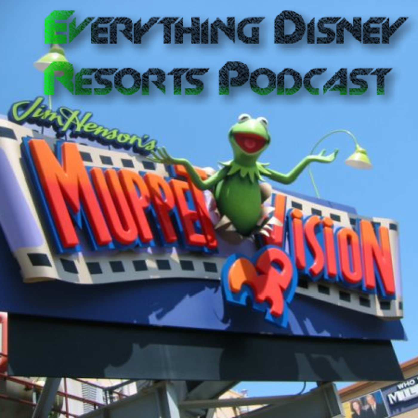 EDRP #122- Jim Henson's Muppet Vision 3D episode artwork