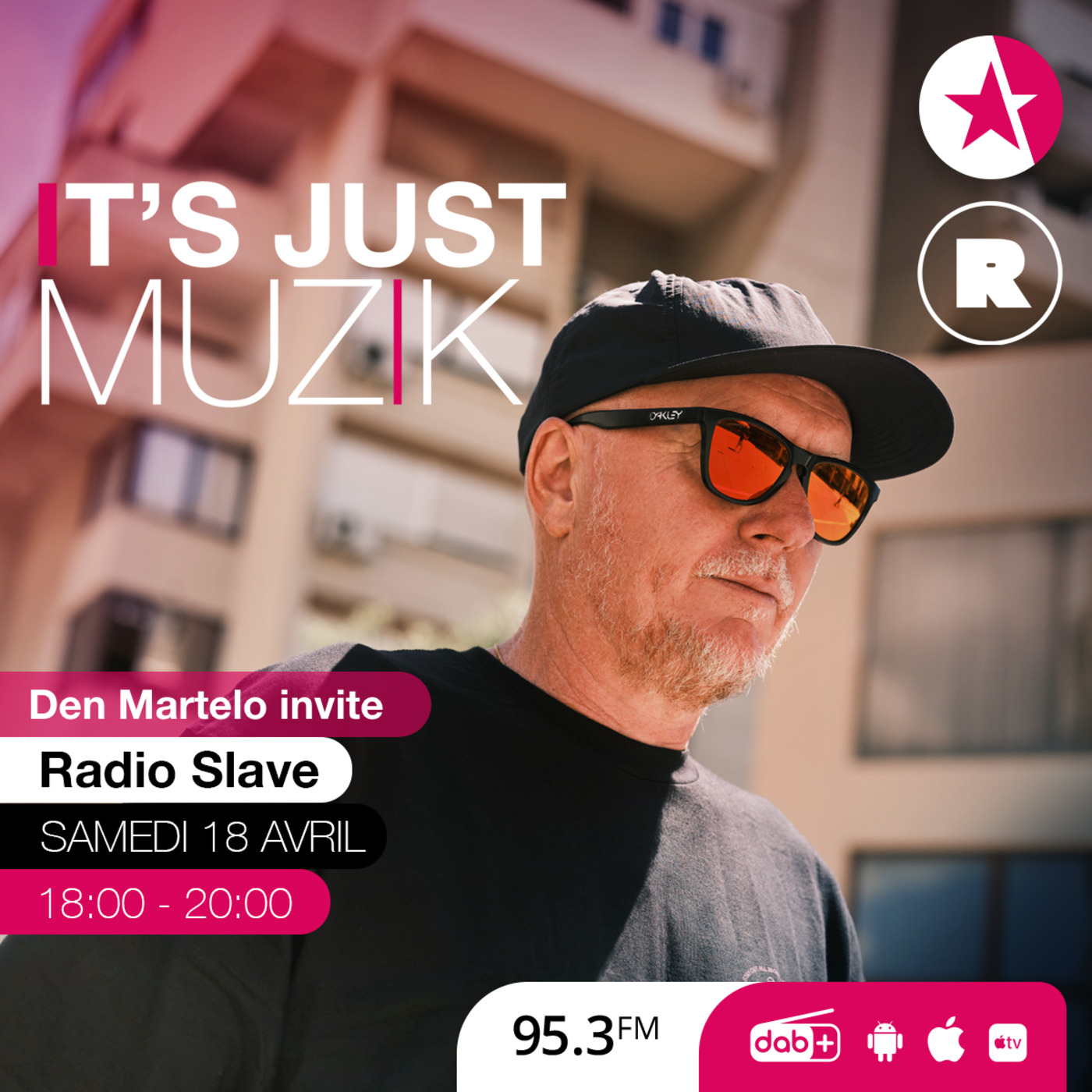 IT'S JUST MUZIK #133 with RADIO SLAVE (Special REKIDS Radio Show) [18 APR'26] episode artwork