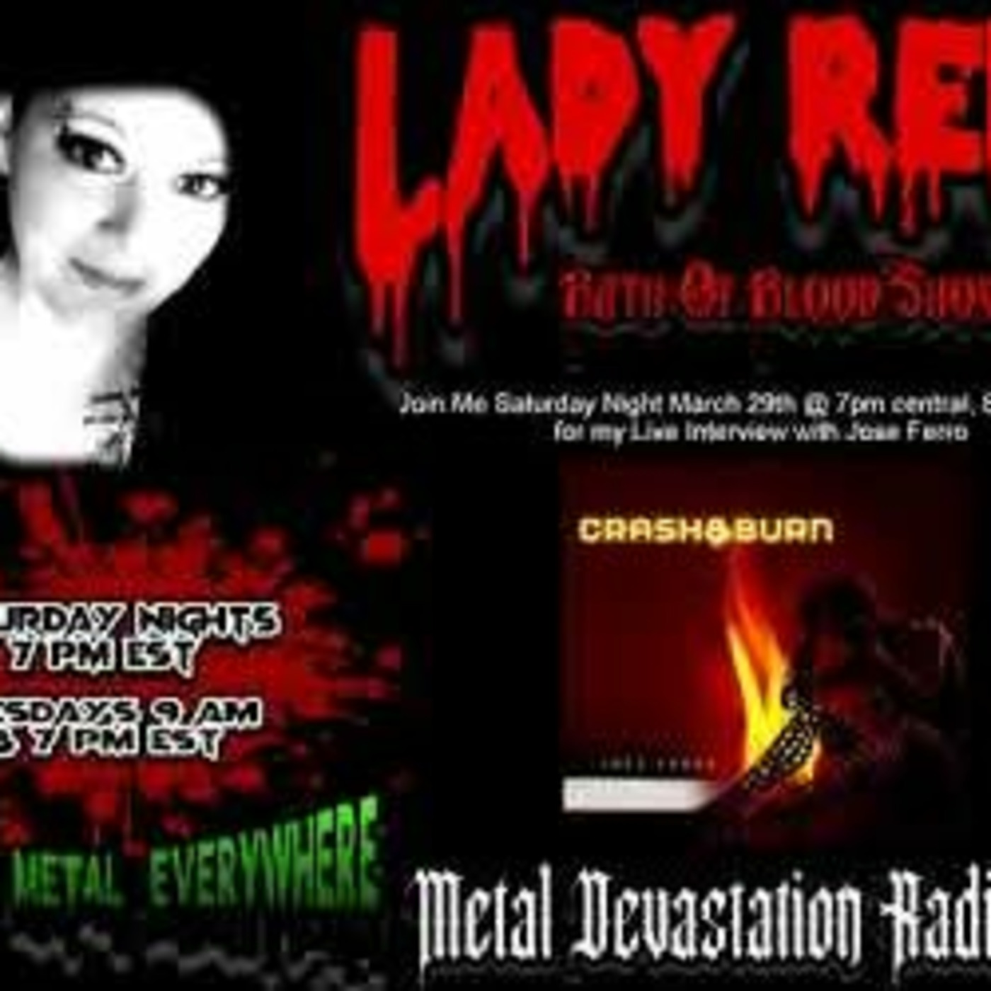 Vicky Grandy/LADY RED - Bath of Blood Interview 03- 29- 25 with Jose Ferro episode artwork