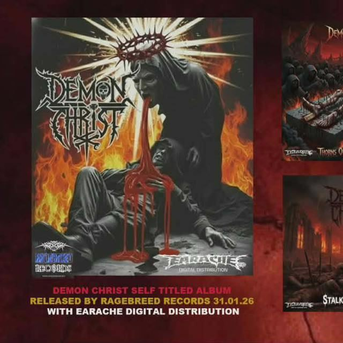 Demon Christ Interview January 17, 2026. Vicky Grandy LADY RED. episode artwork
