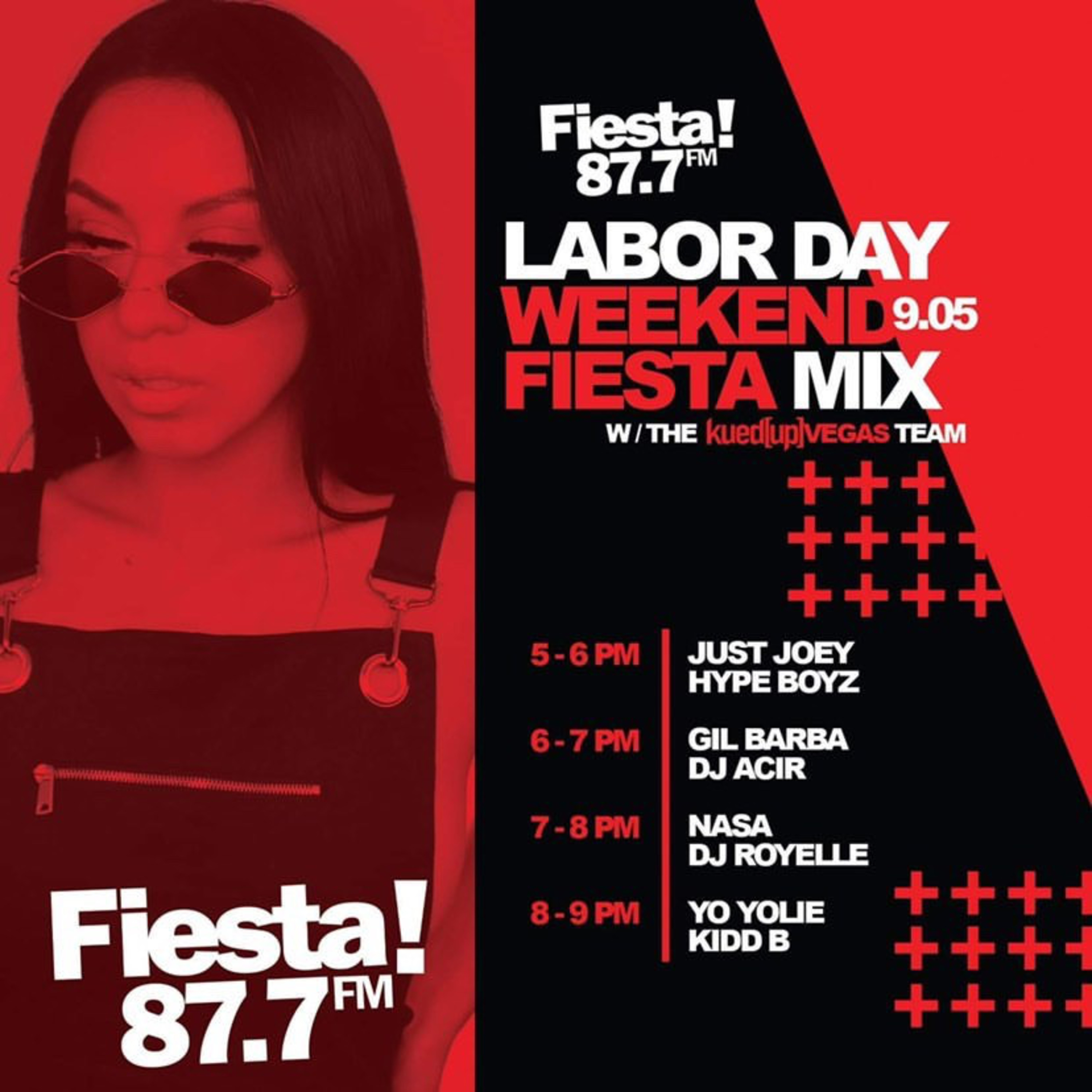 The Weekend Fiesta Mix with DJ Kidd B ((Yo Yolie Set)) Latino Music