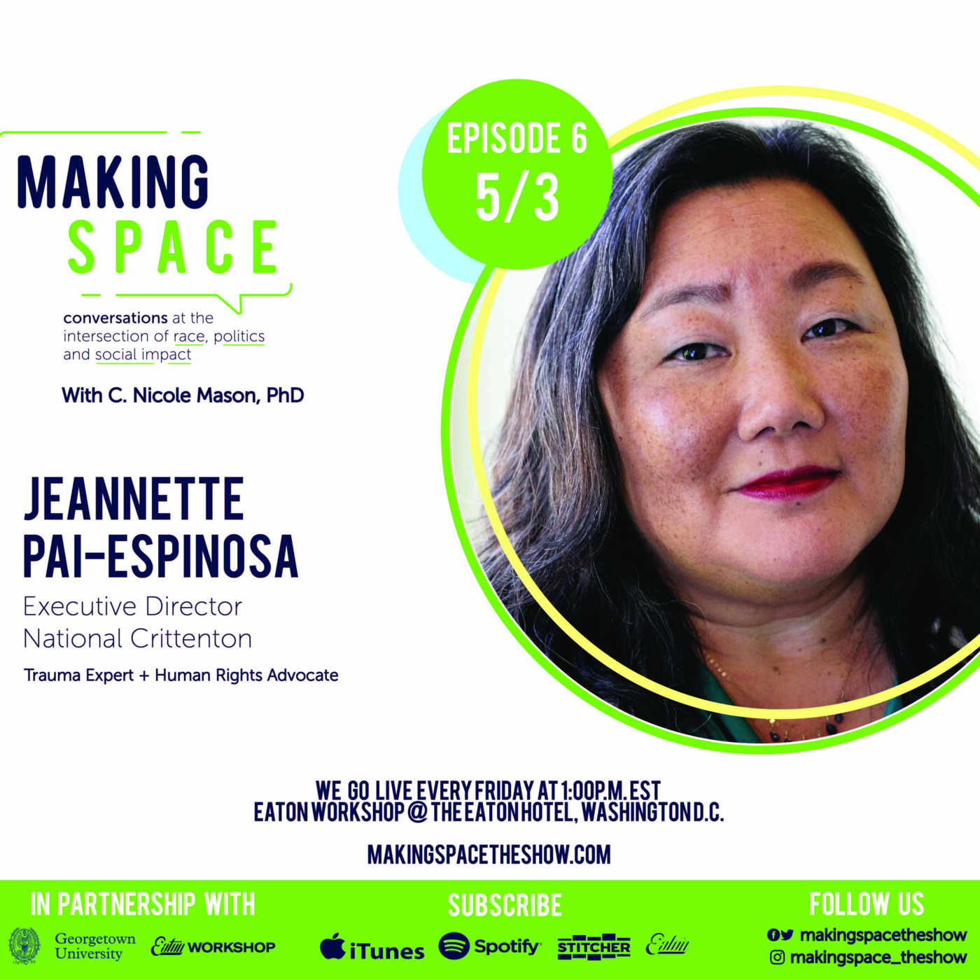 Ep. 6: Keeping Young Women and Girls Safe in Schools & Communities with Jeannette Pai Espinosa