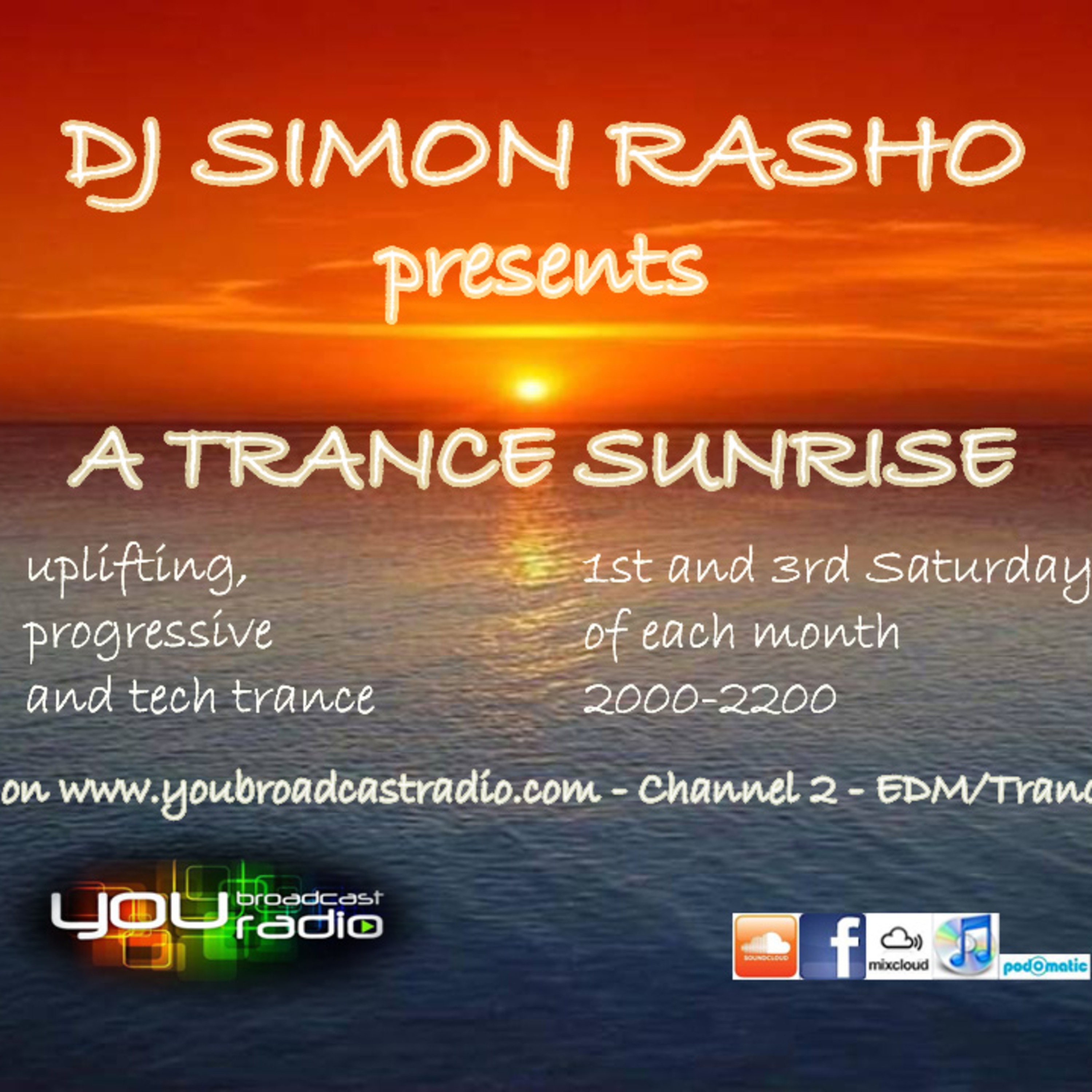 DJ Simon Rasho Presents A Trance Sunrise