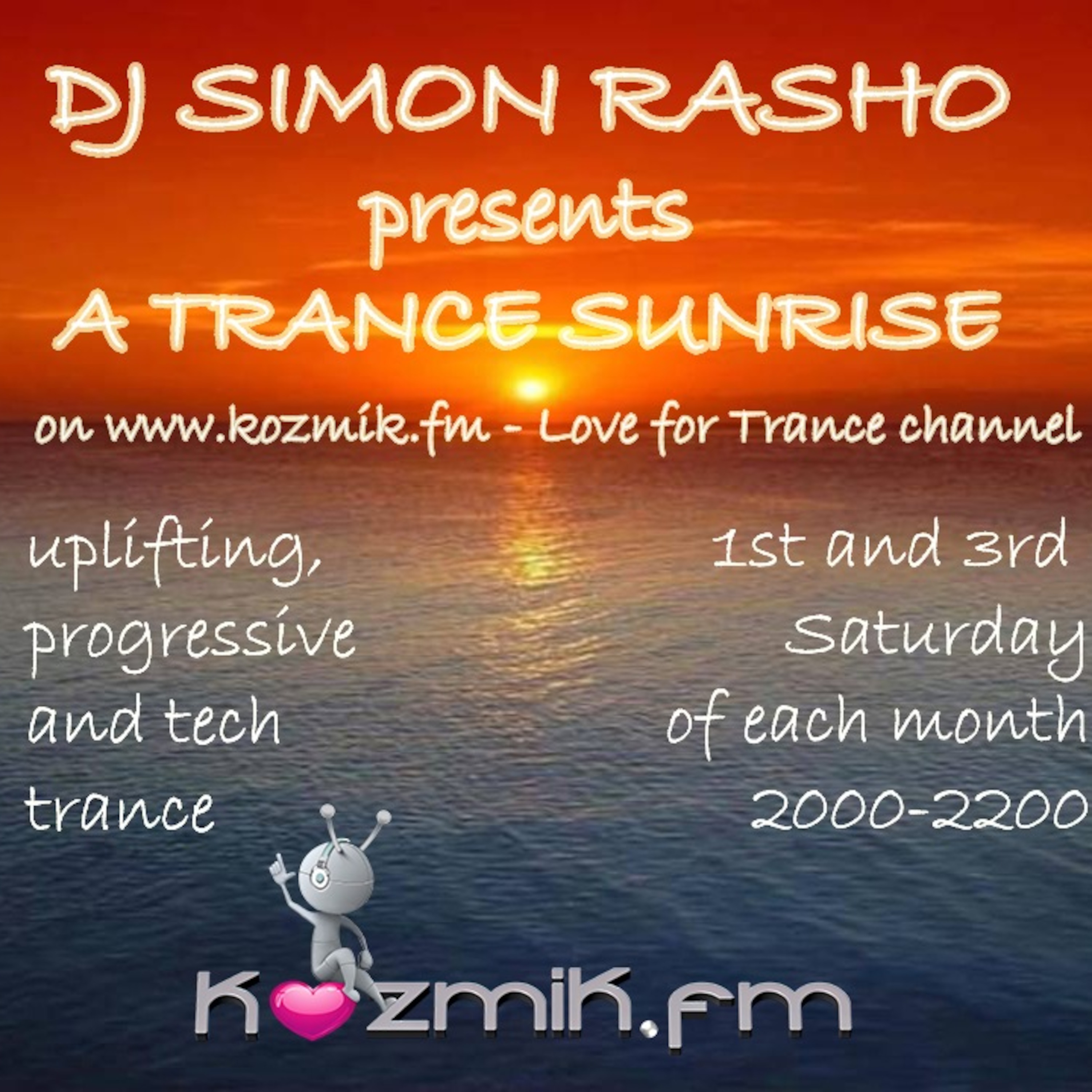 DJ Simon Rasho Presents A Trance Sunrise