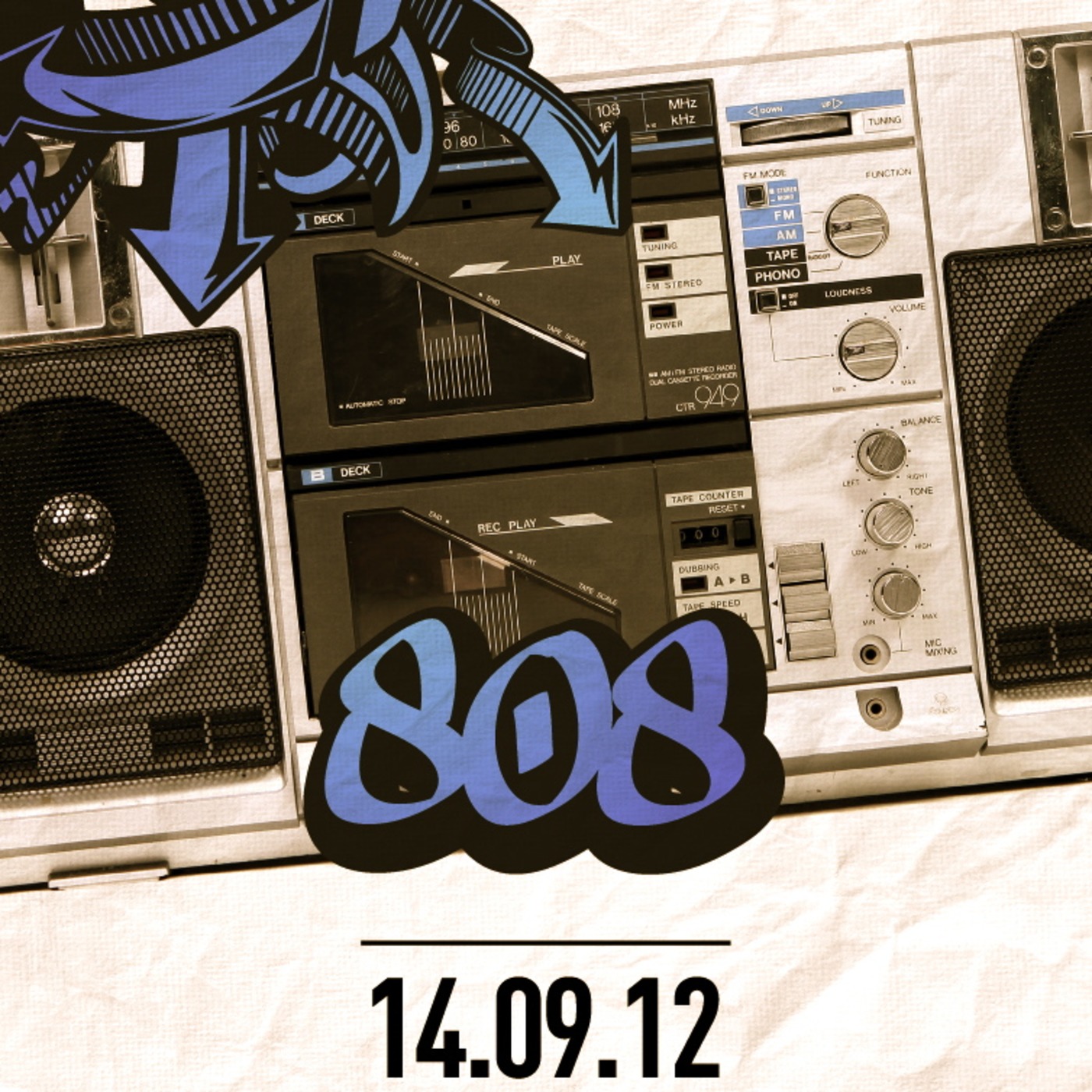 808 Mix (Old School Hip Hop R&B and House) Loft Party 14.09.12 Toronto episode artwork