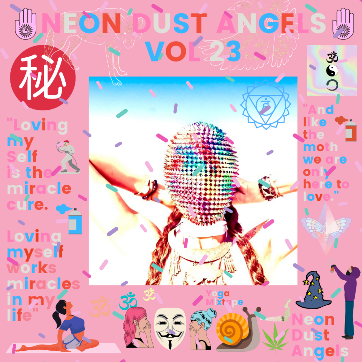 Ground to Crown Yoga / Neon Dust Angels - Yoga Deep House Mixtapes