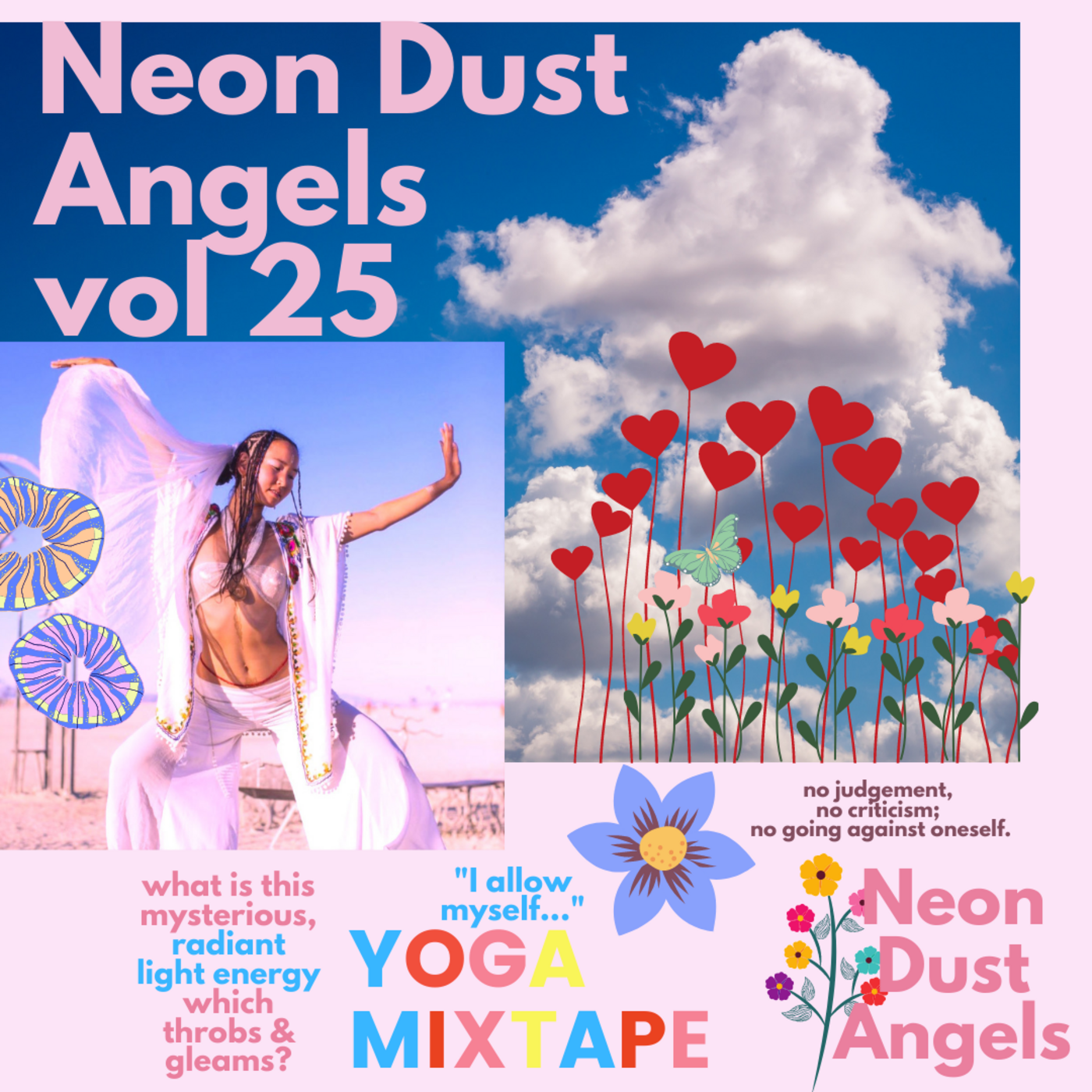 Ground to Crown Yoga / Neon Dust Angels - Yoga Deep House Mixtapes