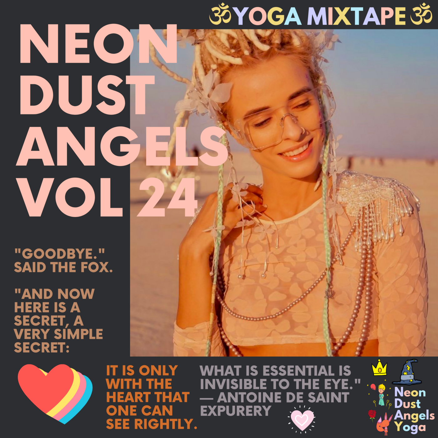 Ground to Crown Yoga / Neon Dust Angels - Yoga Deep House Mixtapes