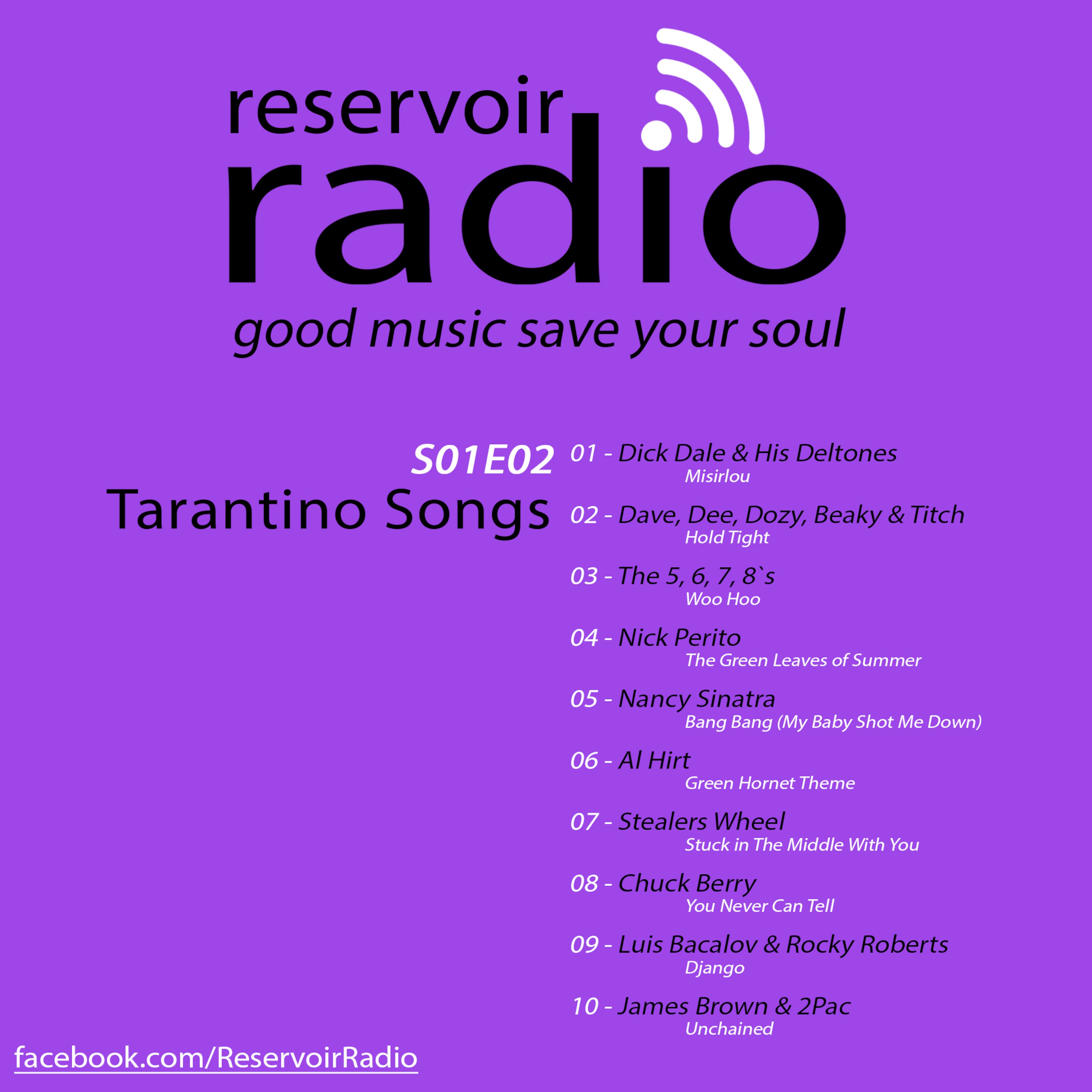 Reservoir Radio S01E02 - Tarantino Songs episode artwork