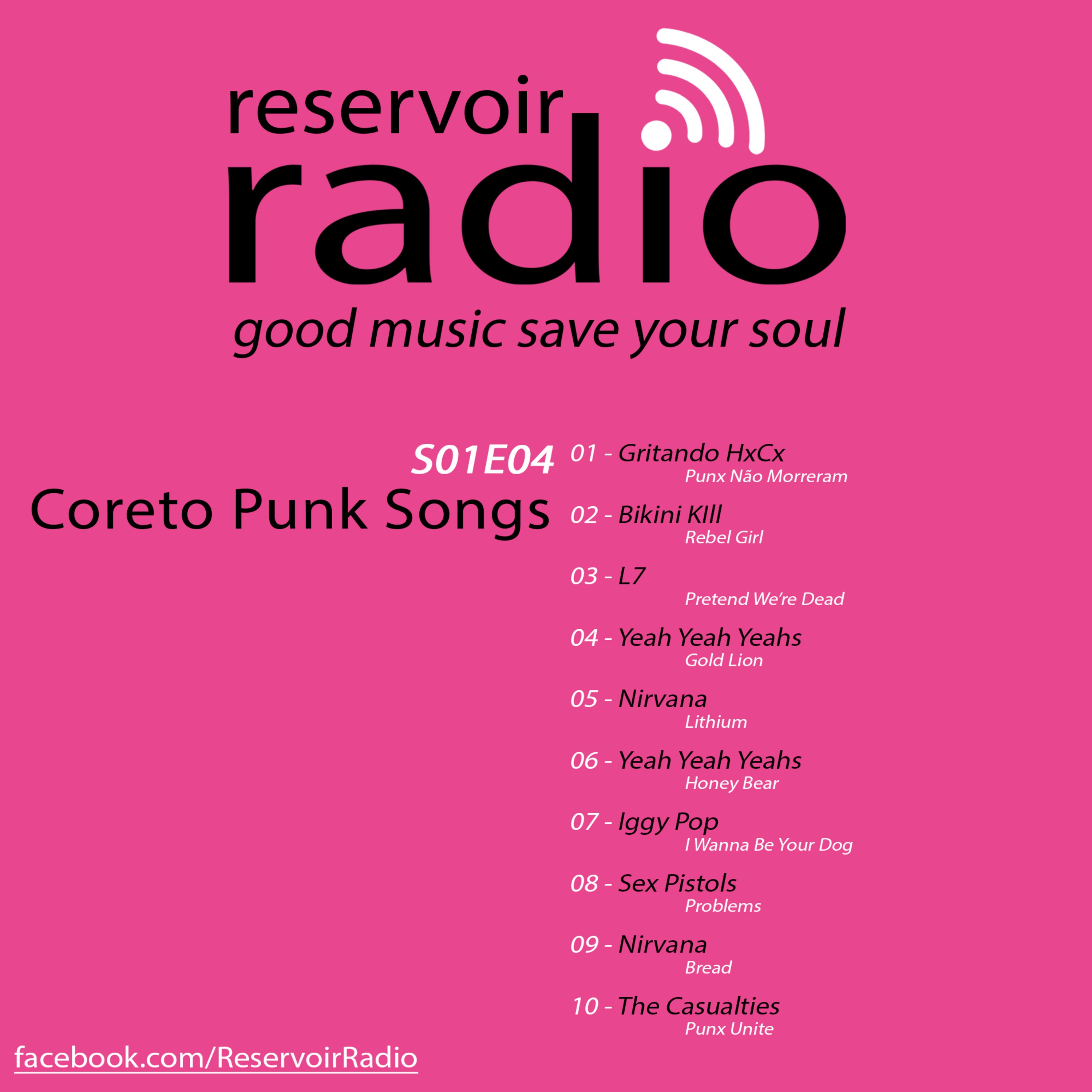 Reservoir Radio S01E05 - Coreto Punk Songs episode artwork