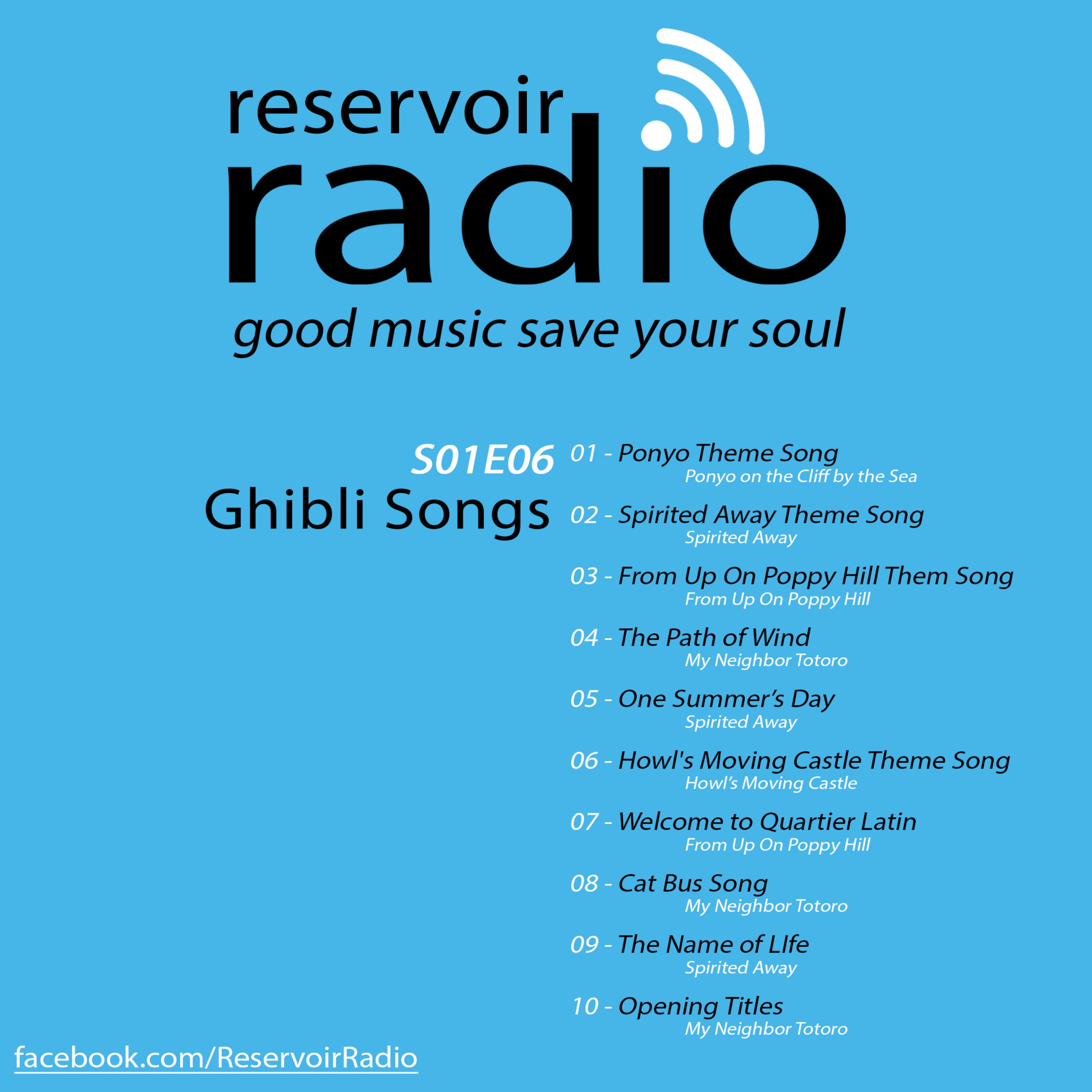 Reservoir Radio S01E05 - Ghibli Songs episode artwork