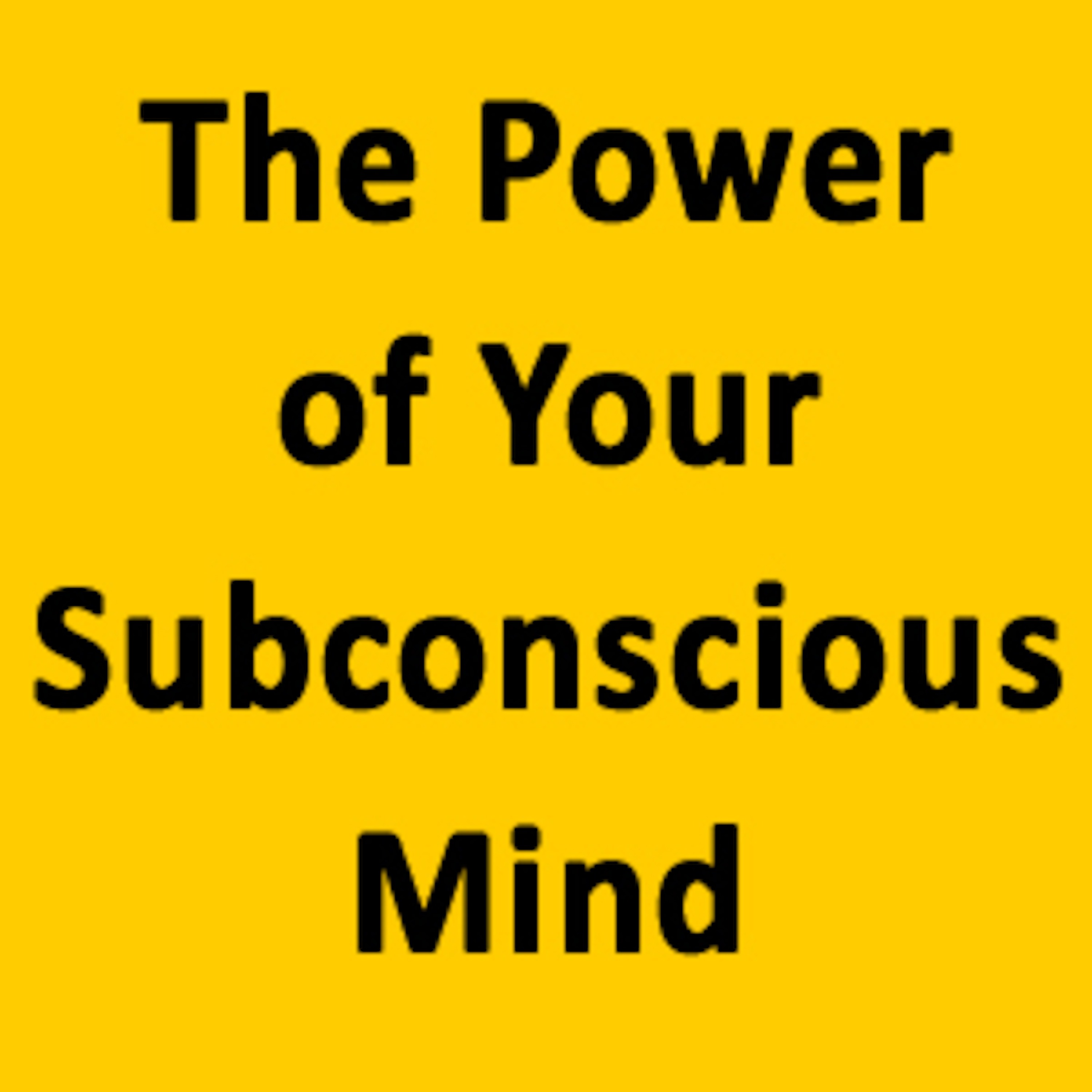The subconscious mind has the key episode artwork