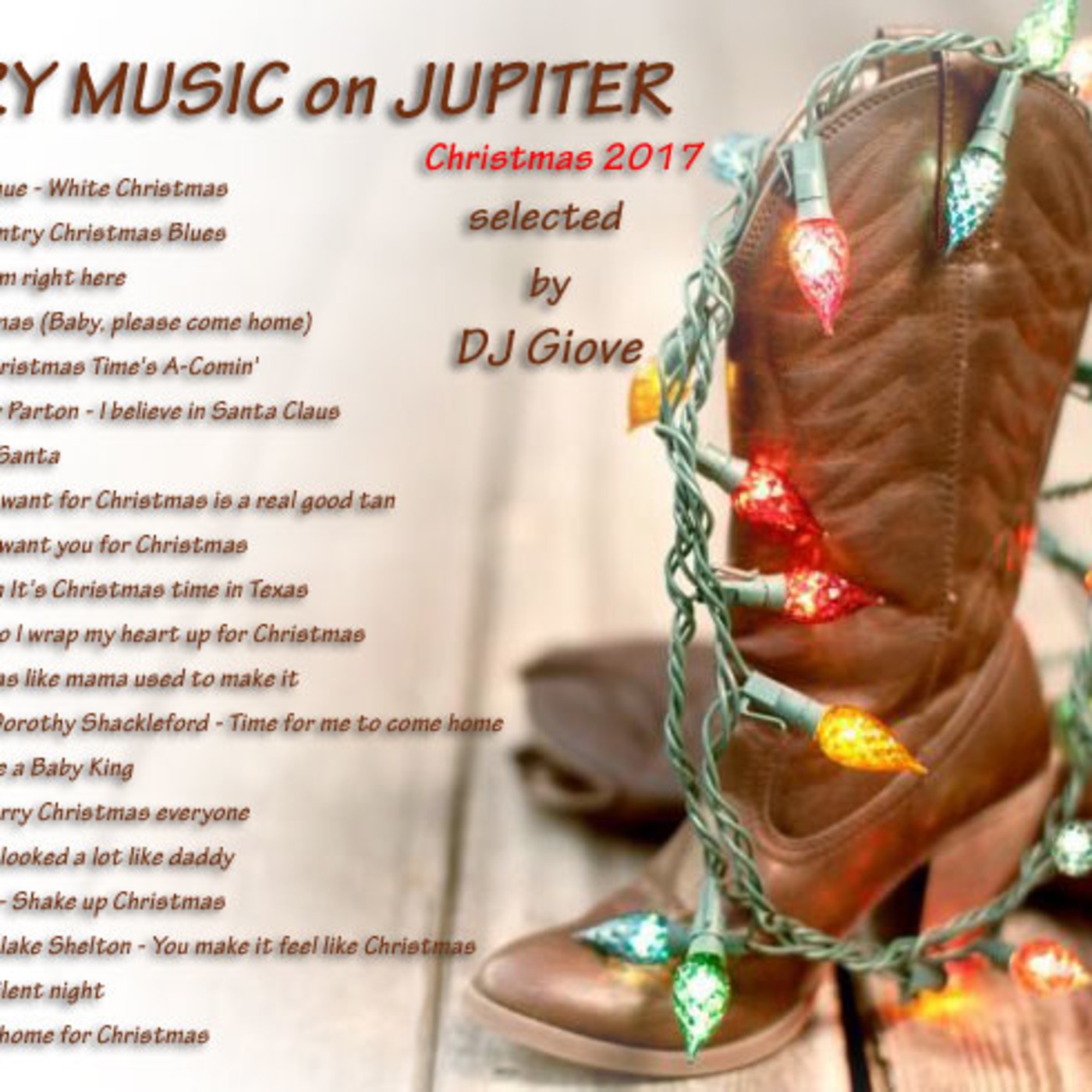 Country Music on Jupiter - Christmas 2017 - by DJ Giove