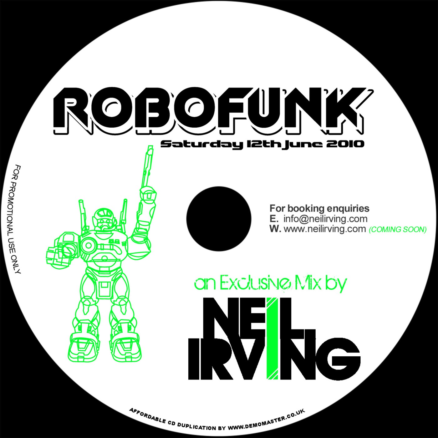 Neil Irving - Robo Funk Promo 2010