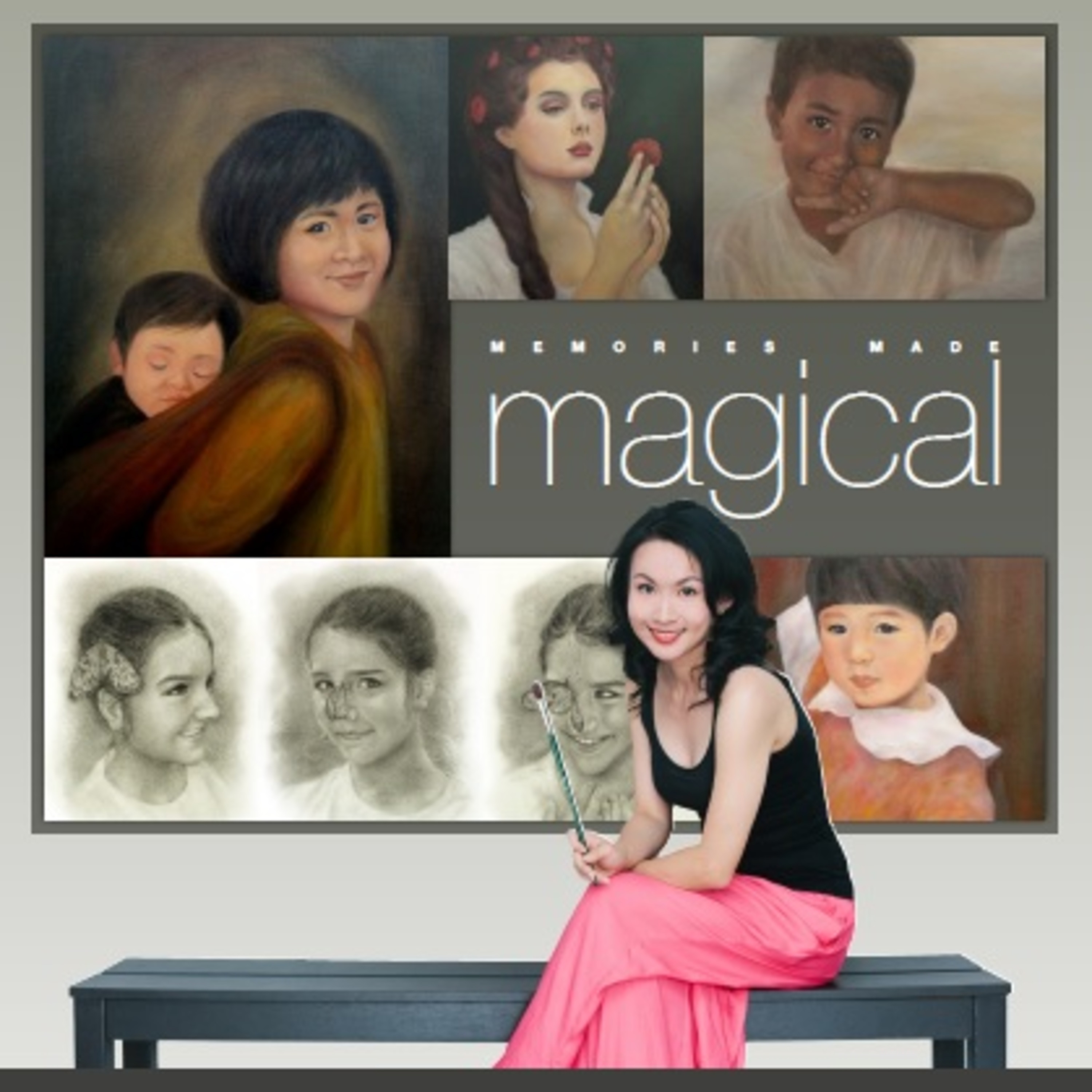 Intuitive Artist Huifong Ng on #PilihanFM with DJ Izan DaArtistic Lion episode artwork