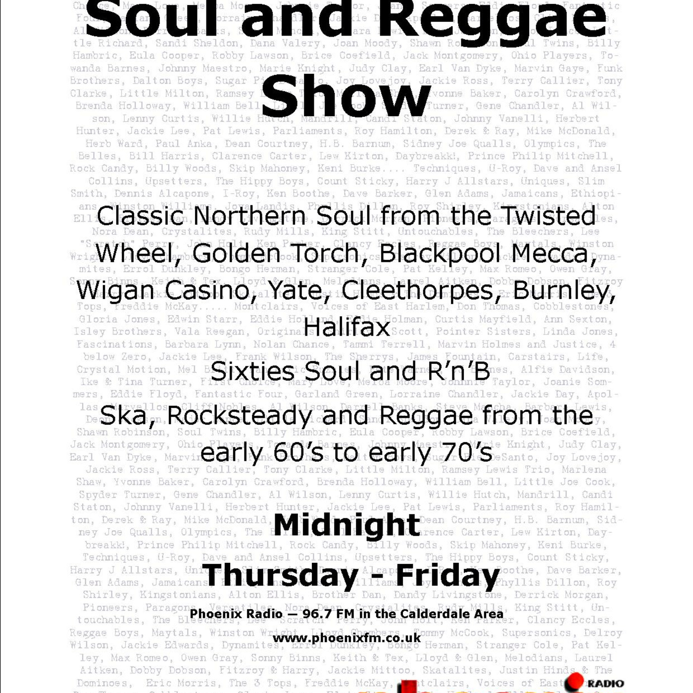 David Smith's Northern Soul and Reggae Podcast - Episode 1184: Northern Soul & Reggae, Phoenix FM, 6th March 2025