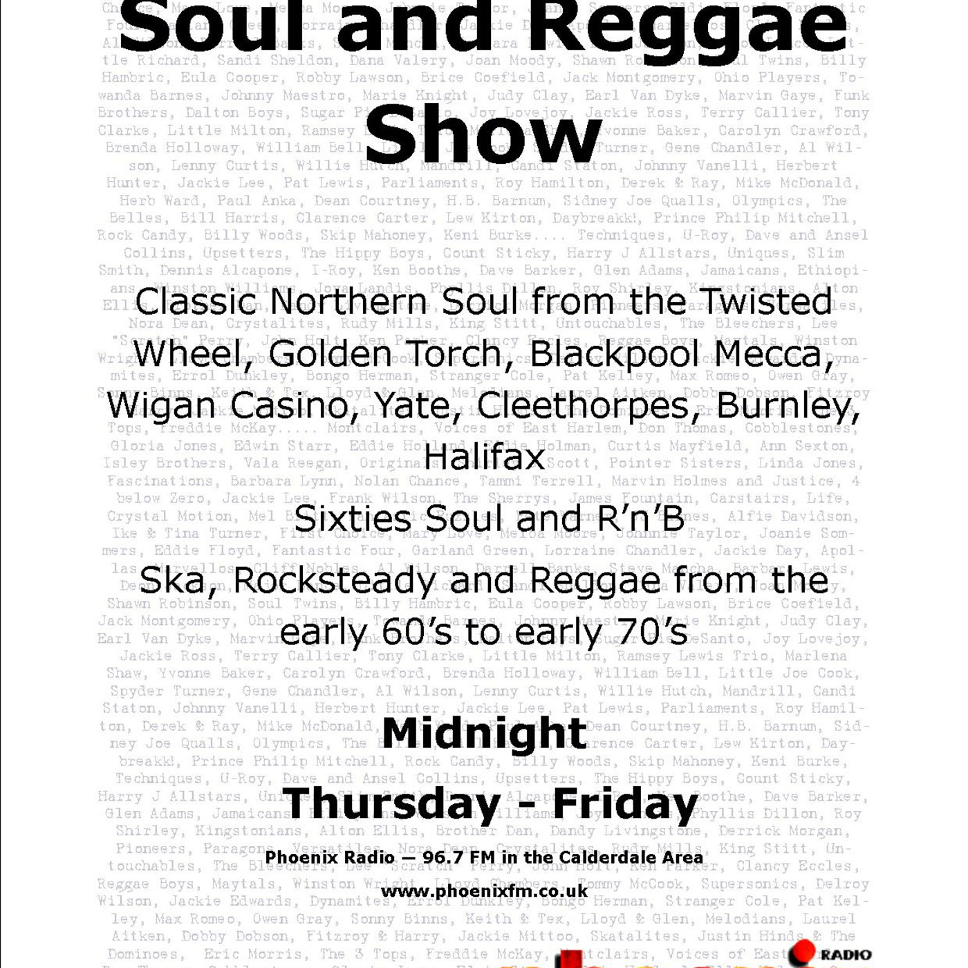 Episode 1132: Northern Soul & Reggae, Phoenix FM, 22nd February 2024